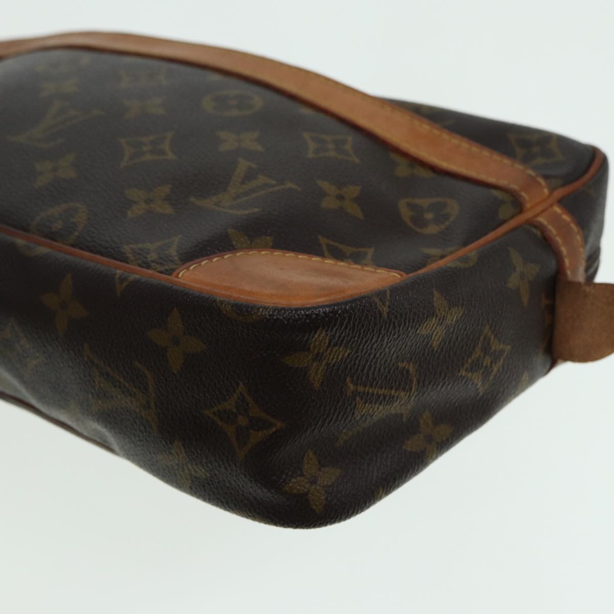 LOUIS VUITTON Monogram Compiegne 28 Clutch Bag M51845 LV 84143