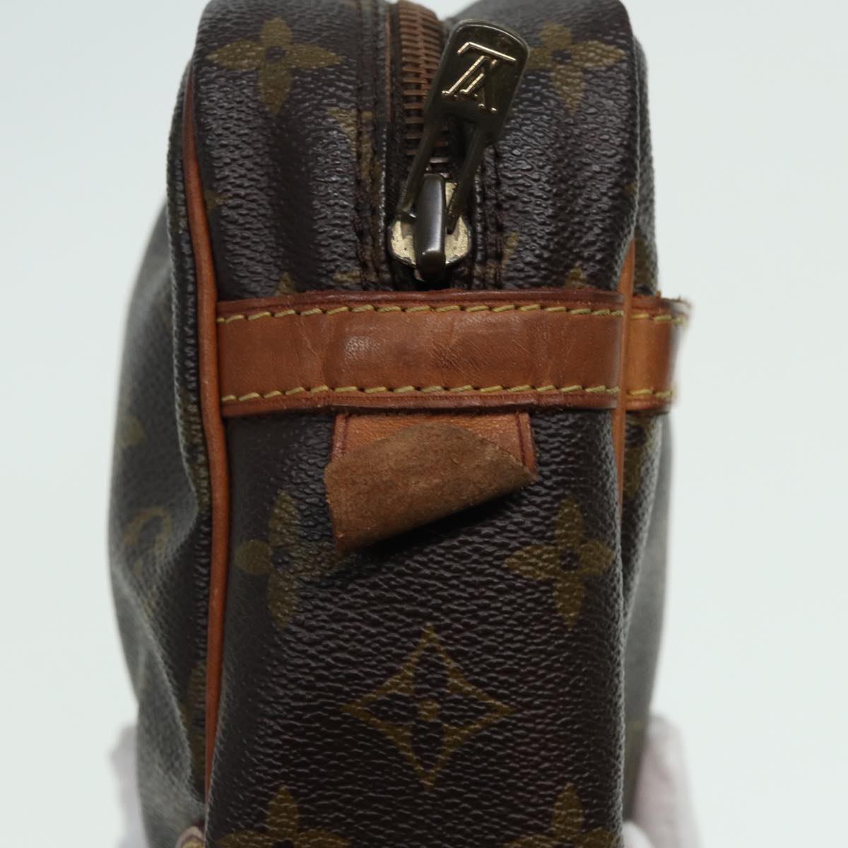 LOUIS VUITTON Monogram Compiegne 28 Clutch Bag M51845 LV 84143