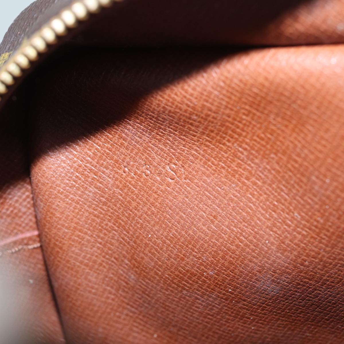 LOUIS VUITTON Monogram Compiegne 28 Clutch Bag M51845 LV 84143