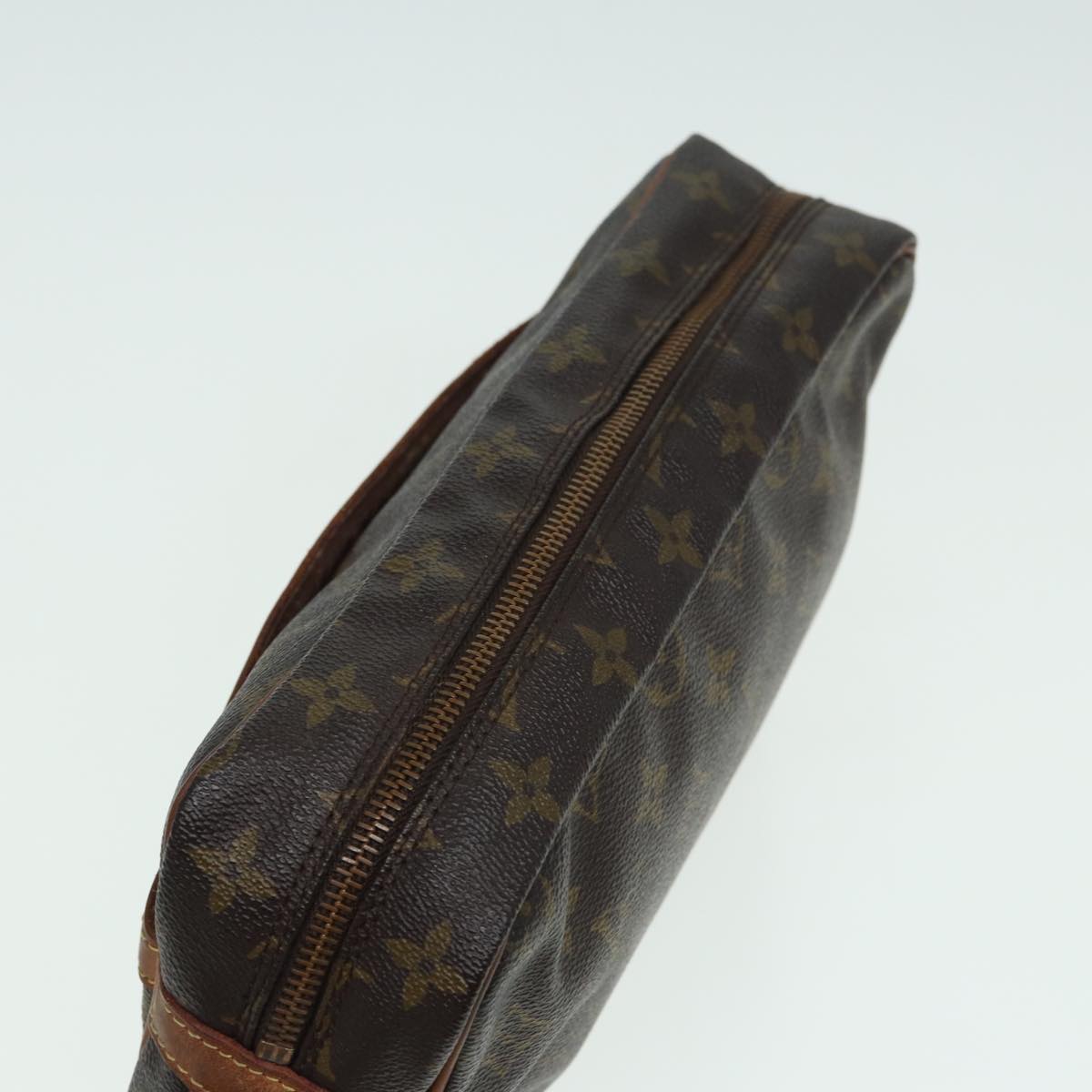 LOUIS VUITTON Monogram Compiegne 28 Clutch Bag M51845 LV 84143