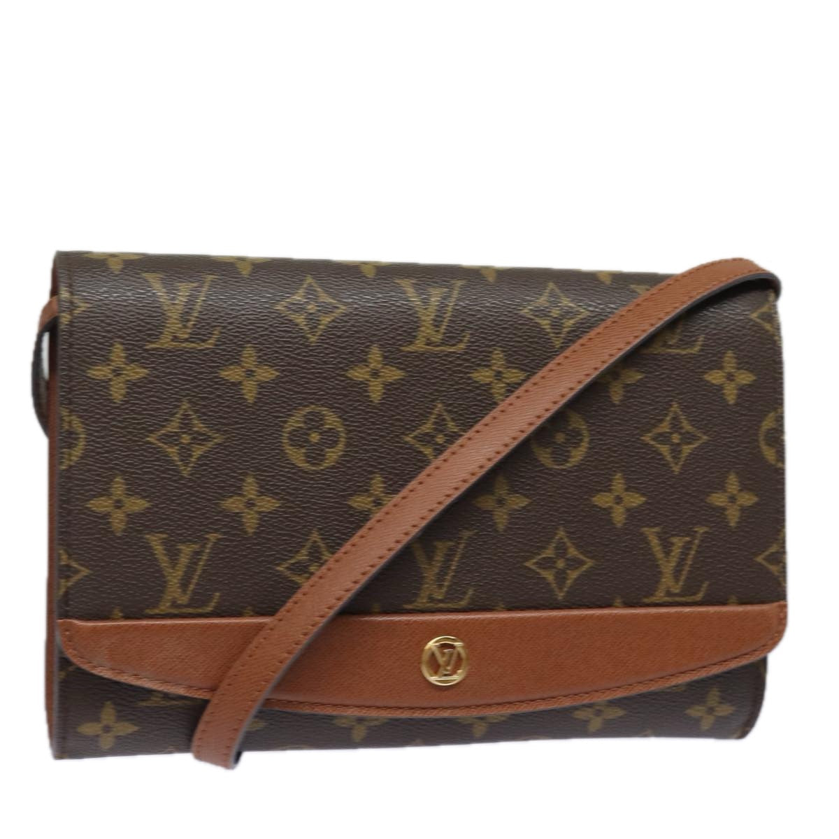 LOUIS VUITTON Monogram Bordeaux 24 Shoulder Bag M51798 LV 84146