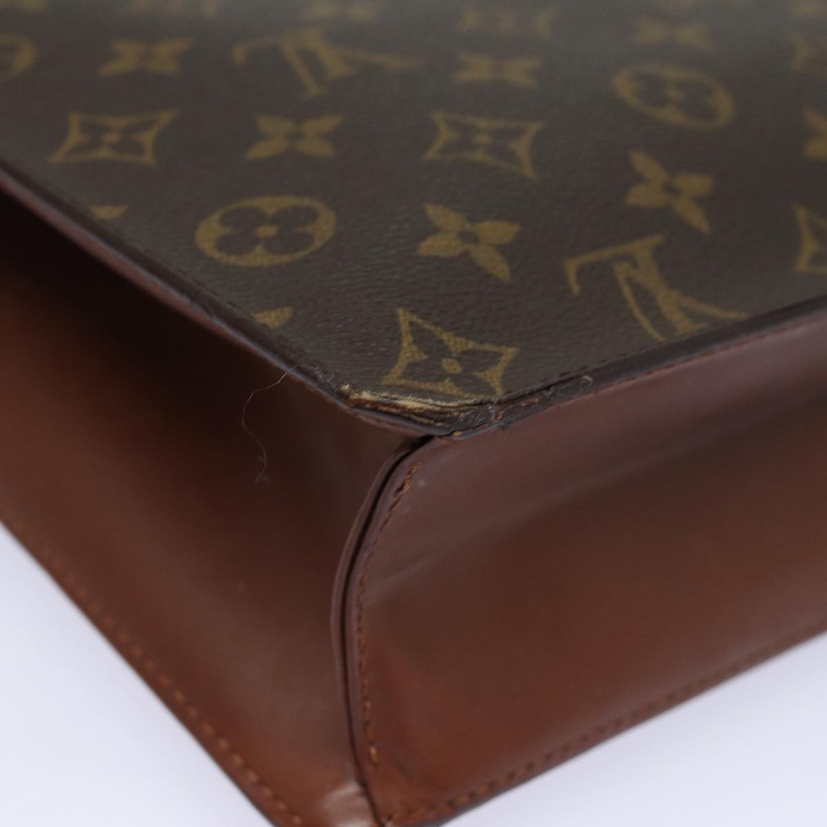 LOUIS VUITTON Monogram Monceau 28 Hand Bag 2way M51185 LV 84149