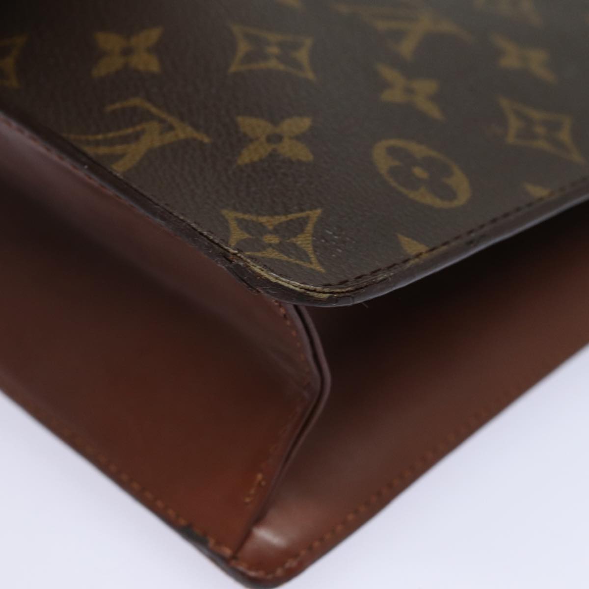 LOUIS VUITTON Monogram Monceau 28 Hand Bag 2way M51185 LV 84149