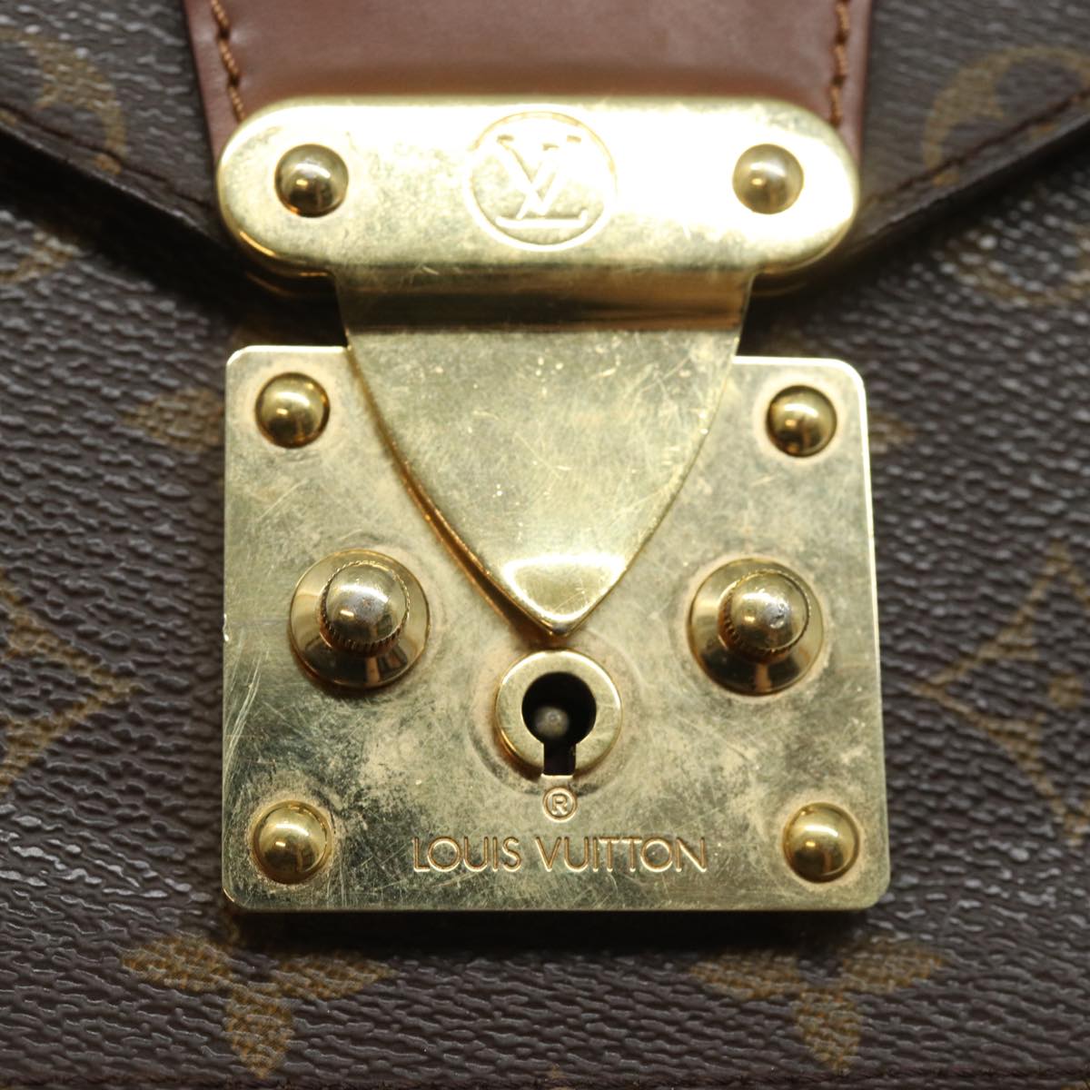 LOUIS VUITTON Monogram Monceau 28 Hand Bag 2way M51185 LV 84149