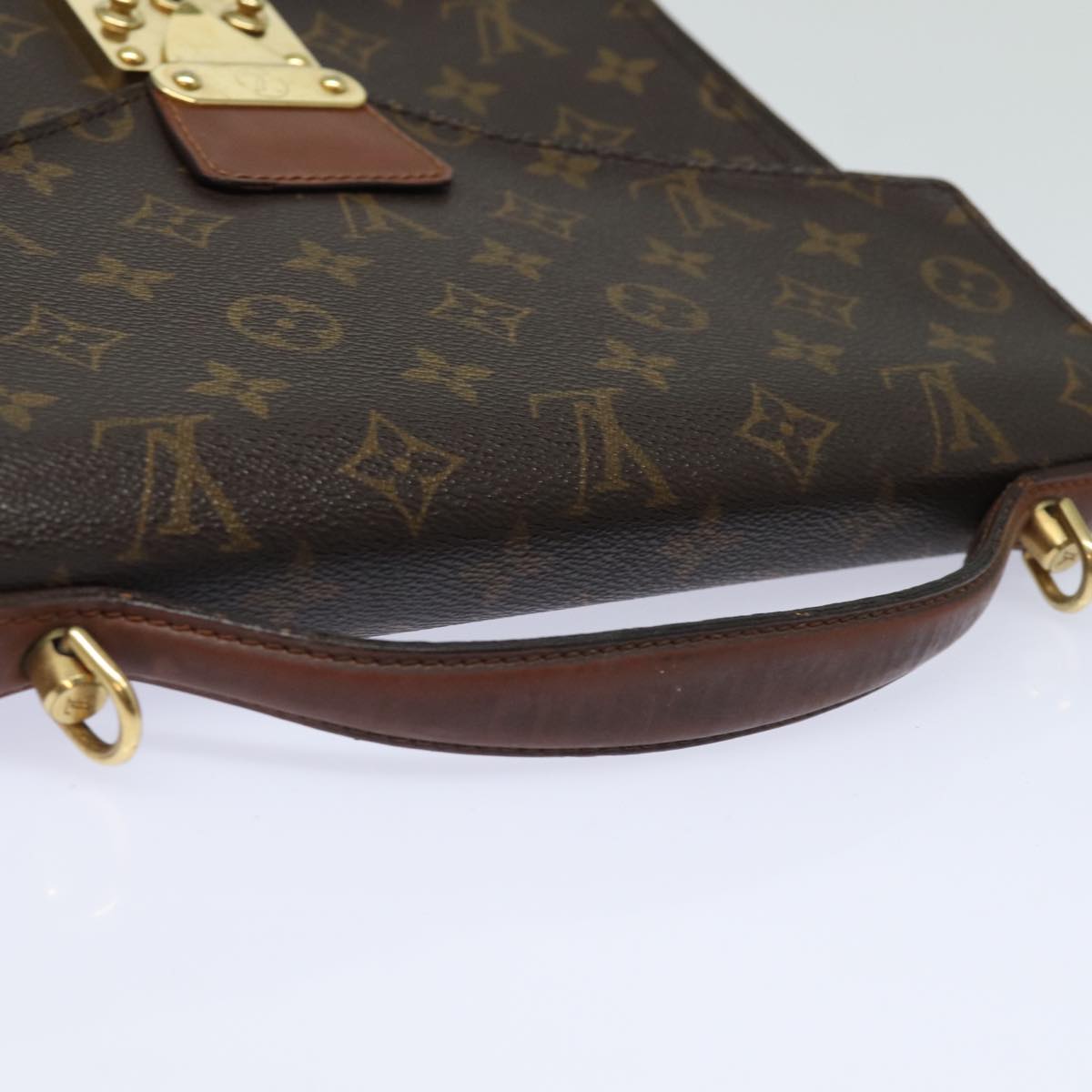 LOUIS VUITTON Monogram Monceau 28 Hand Bag 2way M51185 LV 84149