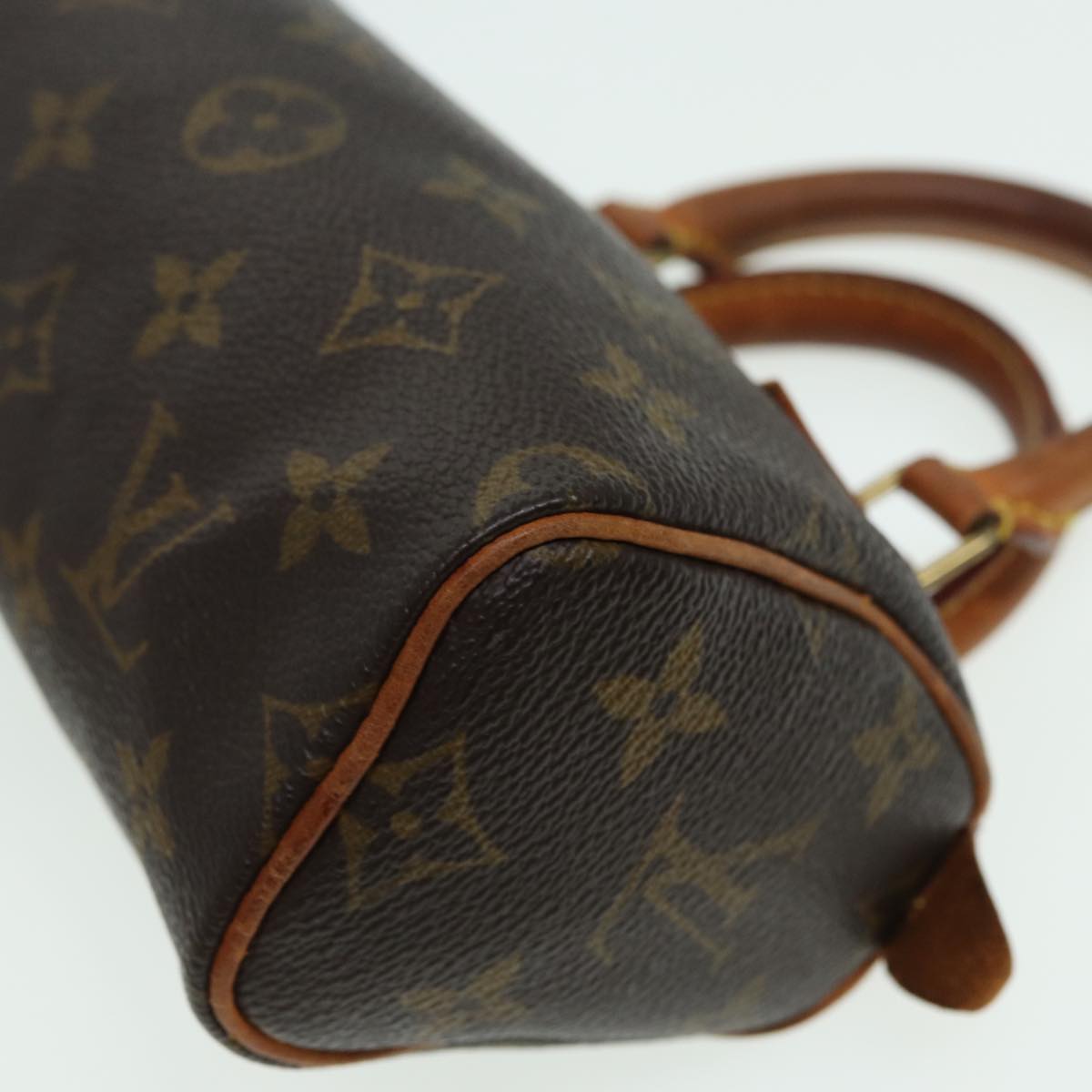 LOUIS VUITTON Monogram Mini Speedy Hand Bag M41534 LV 84150