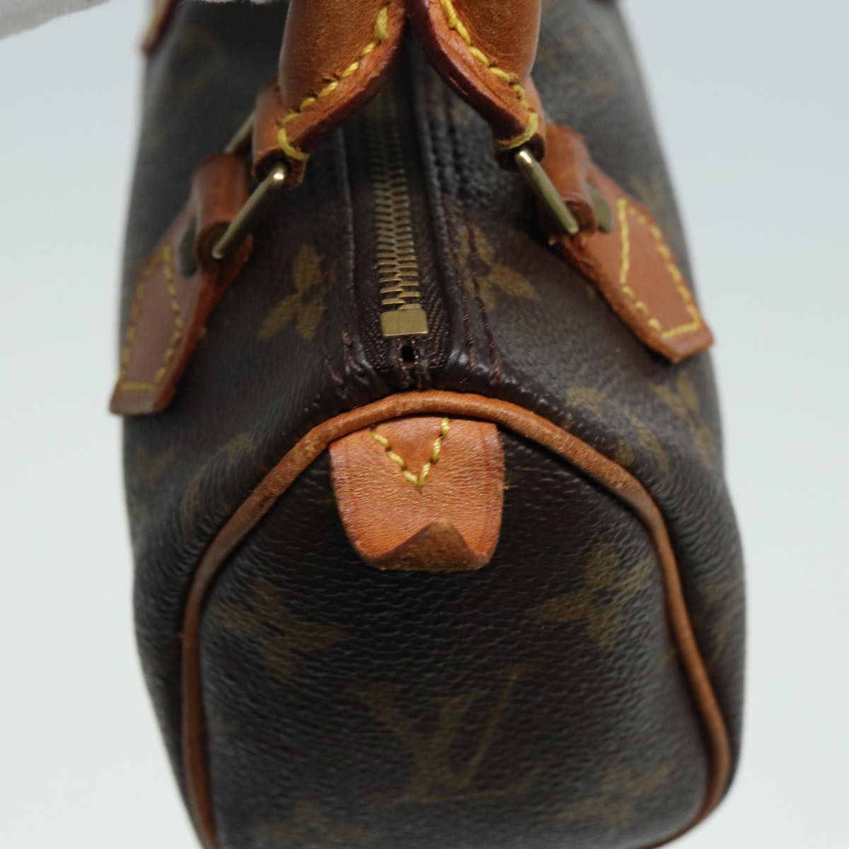 LOUIS VUITTON Monogram Mini Speedy Hand Bag M41534 LV 84150