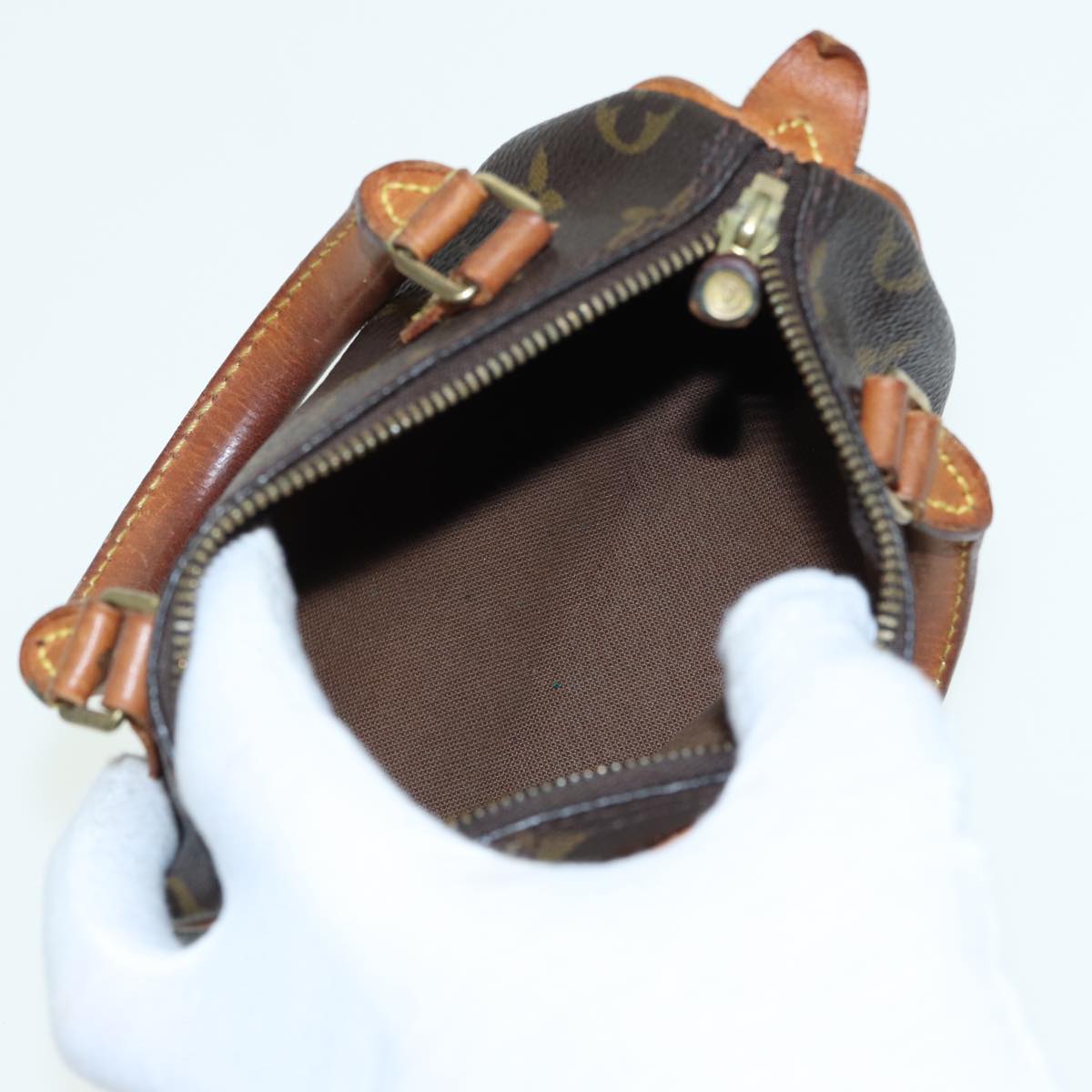 LOUIS VUITTON Monogram Mini Speedy Hand Bag M41534 LV 84150