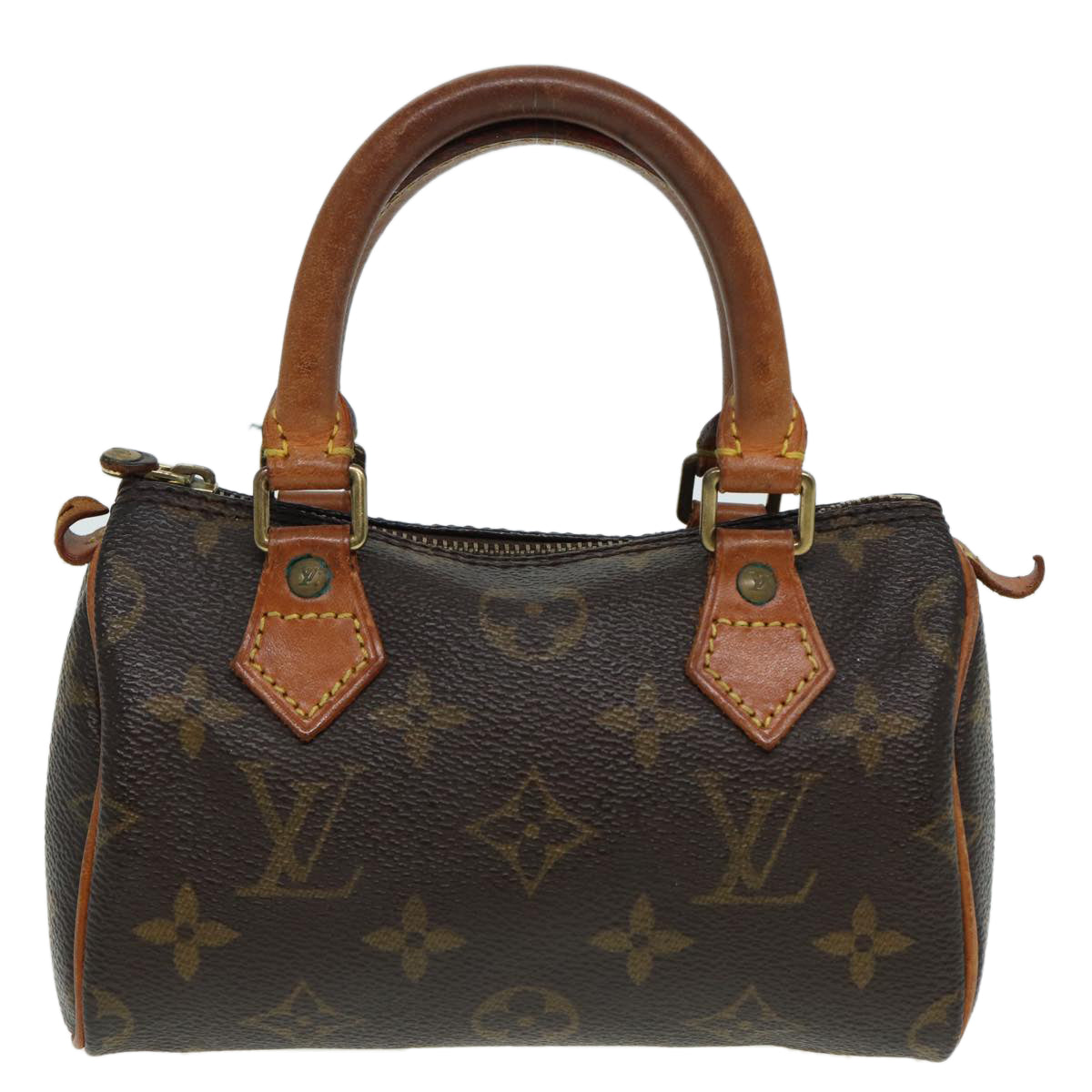 LOUIS VUITTON Monogram Mini Speedy Hand Bag M41534 LV 84150