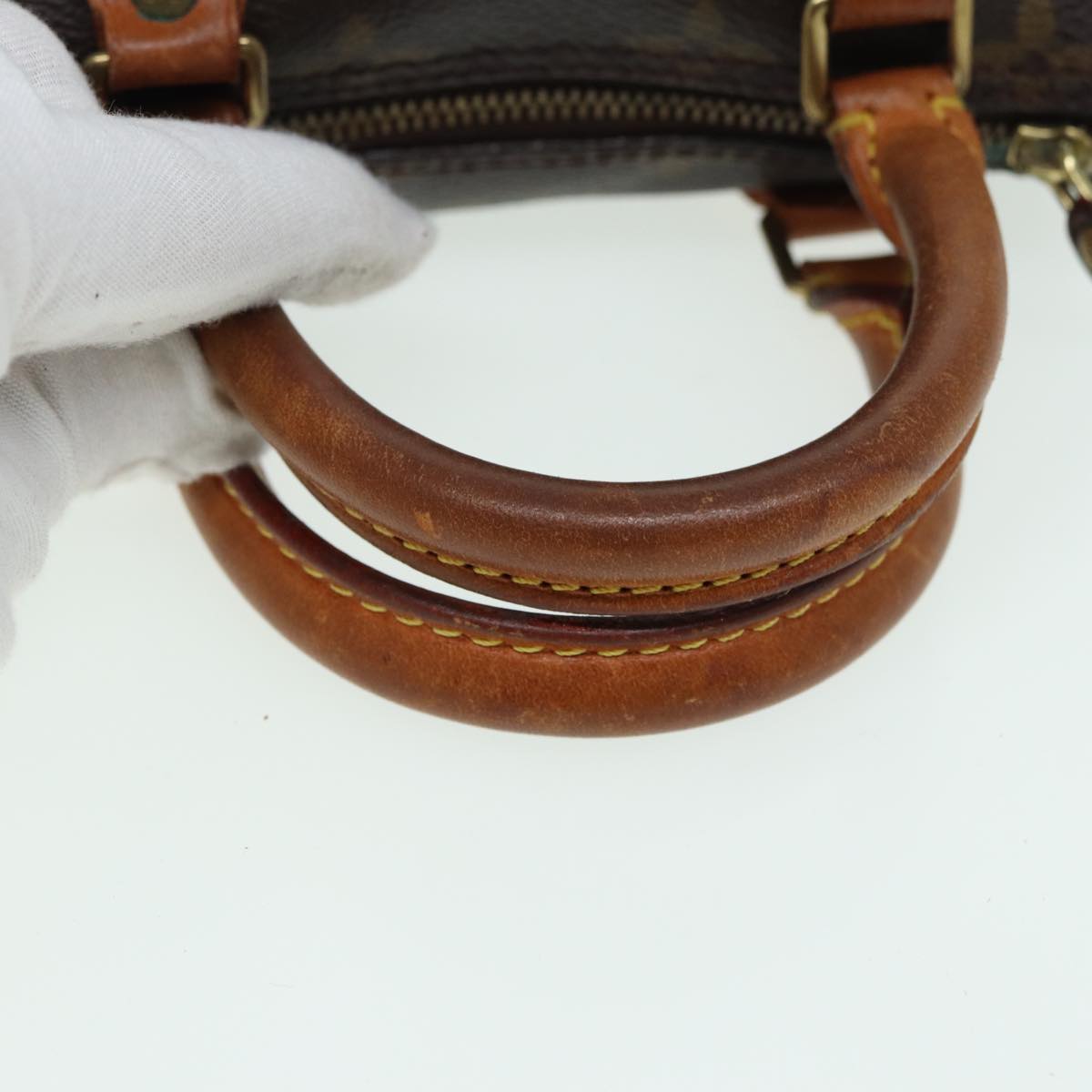 LOUIS VUITTON Monogram Mini Speedy Hand Bag M41534 LV 84150