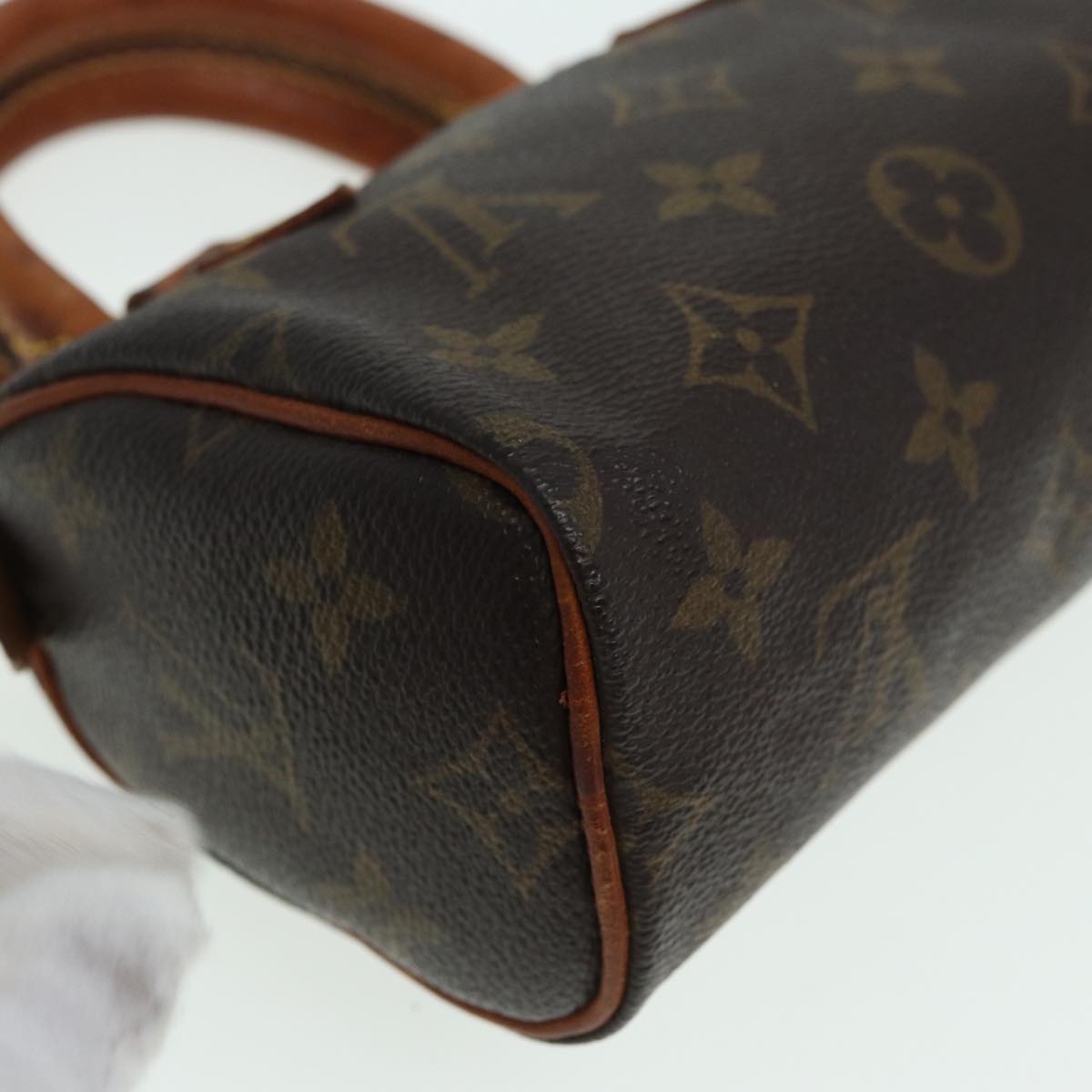 LOUIS VUITTON Monogram Mini Speedy Hand Bag M41534 LV 84151