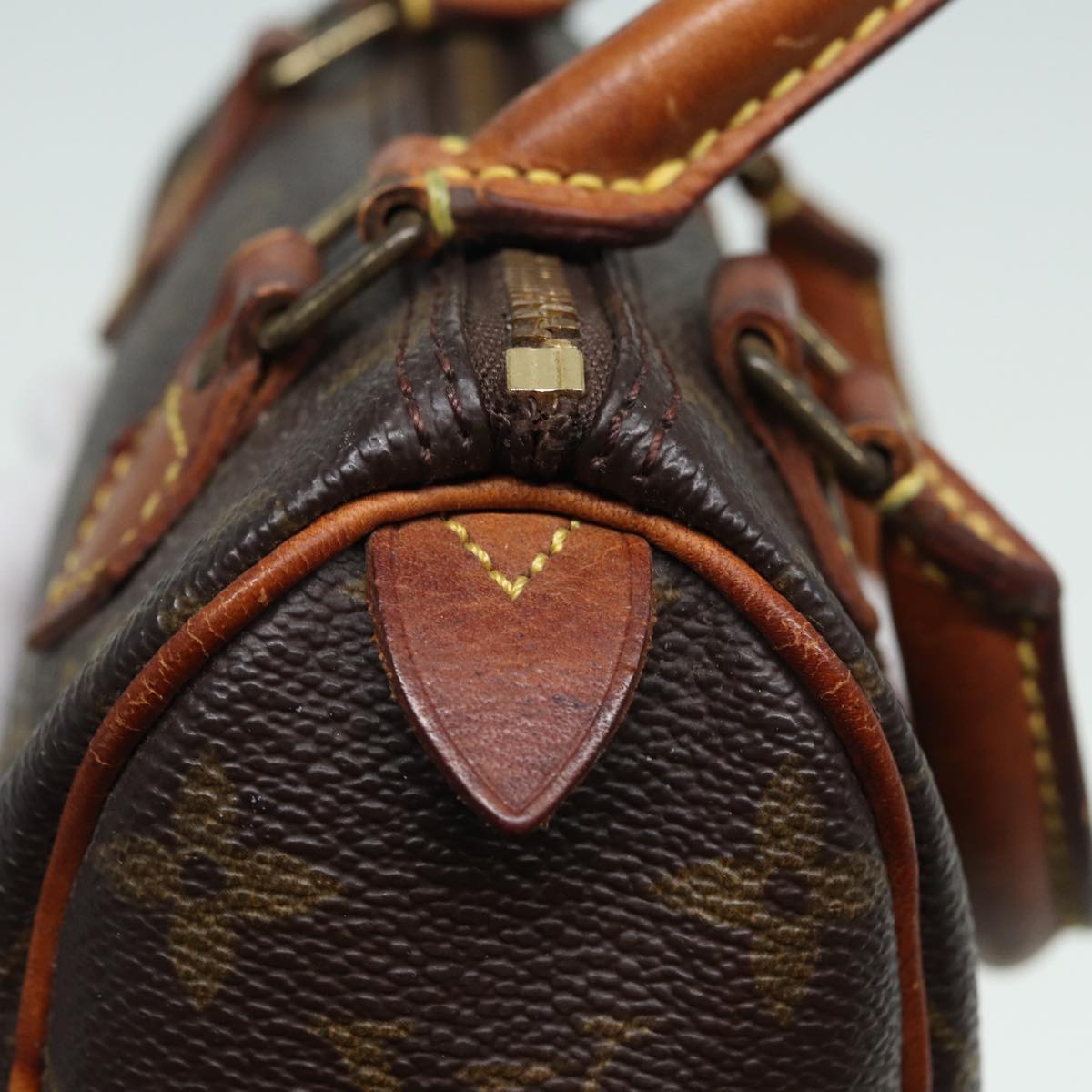 LOUIS VUITTON Monogram Mini Speedy Hand Bag M41534 LV 84151