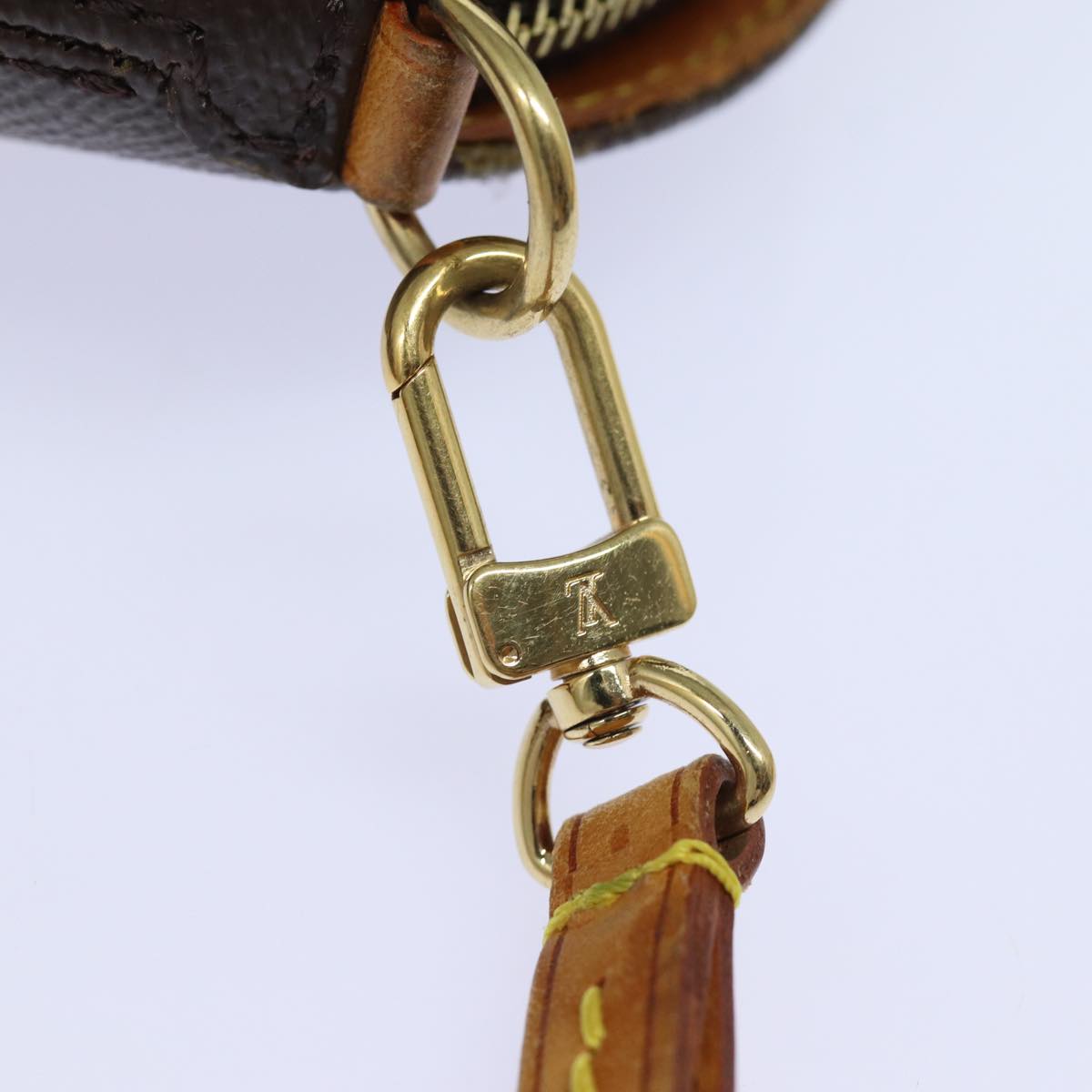 LOUIS VUITTON Monogram Mini ellipse Pouch M51129 LV 84152A