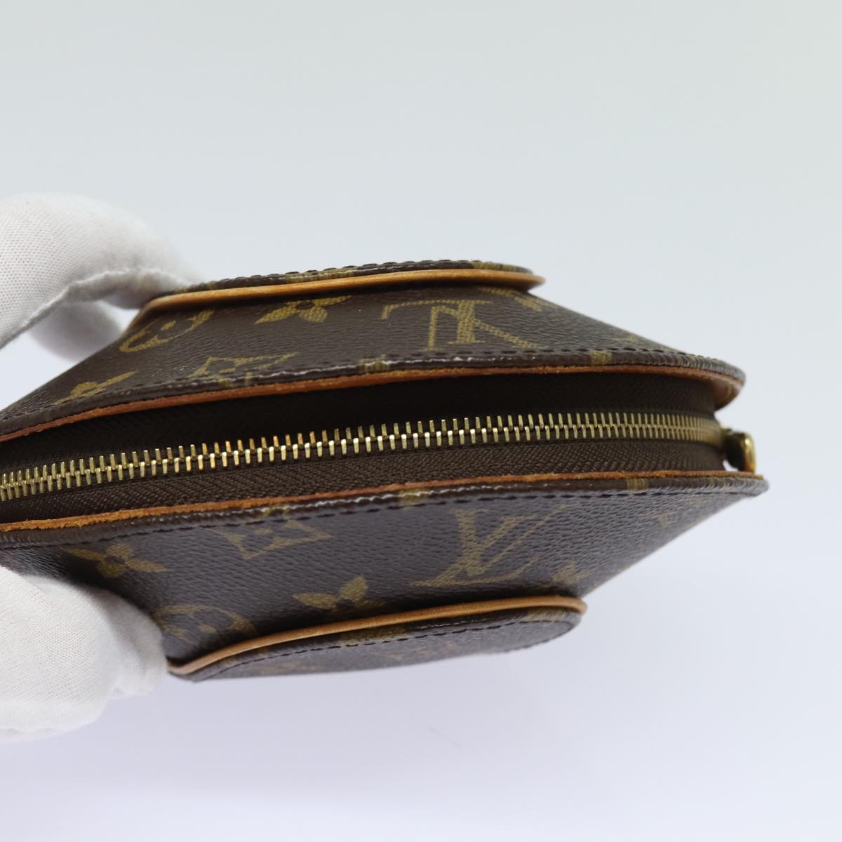 LOUIS VUITTON Monogram Mini ellipse Pouch M51129 LV 84152A