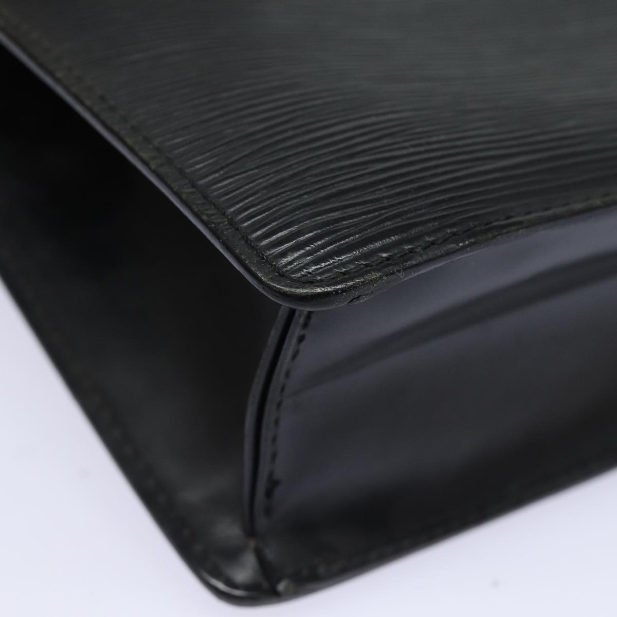 LOUIS VUITTON Epi Serie Dragonne Hand Bag Black Noir M52612 LV 84159