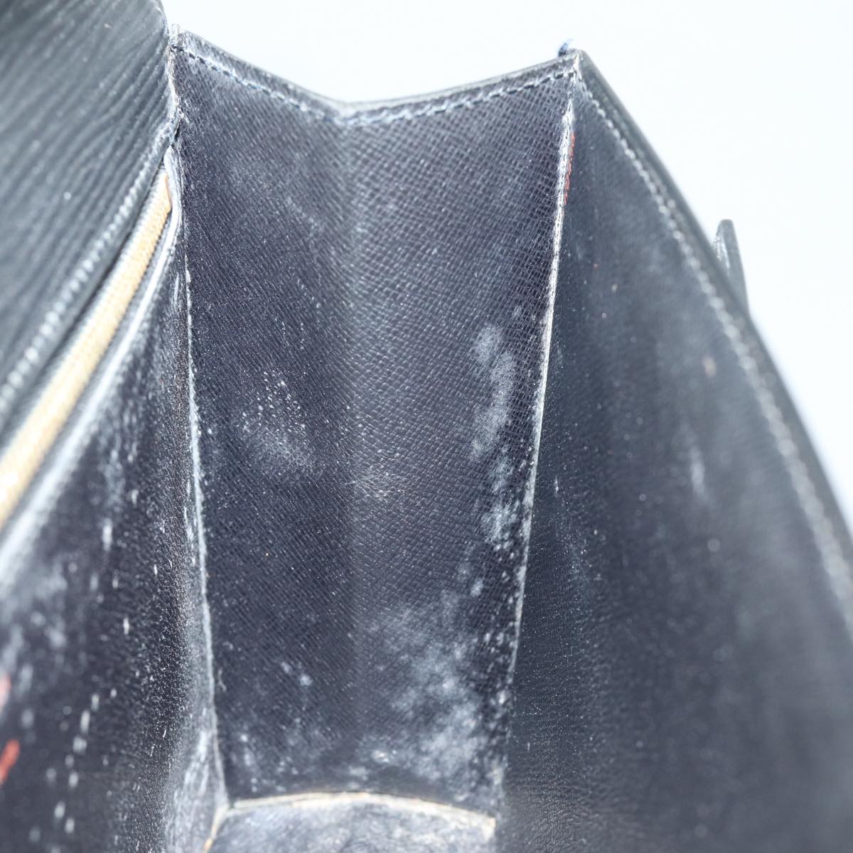 LOUIS VUITTON Epi Serie Dragonne Hand Bag Black Noir M52612 LV 84159