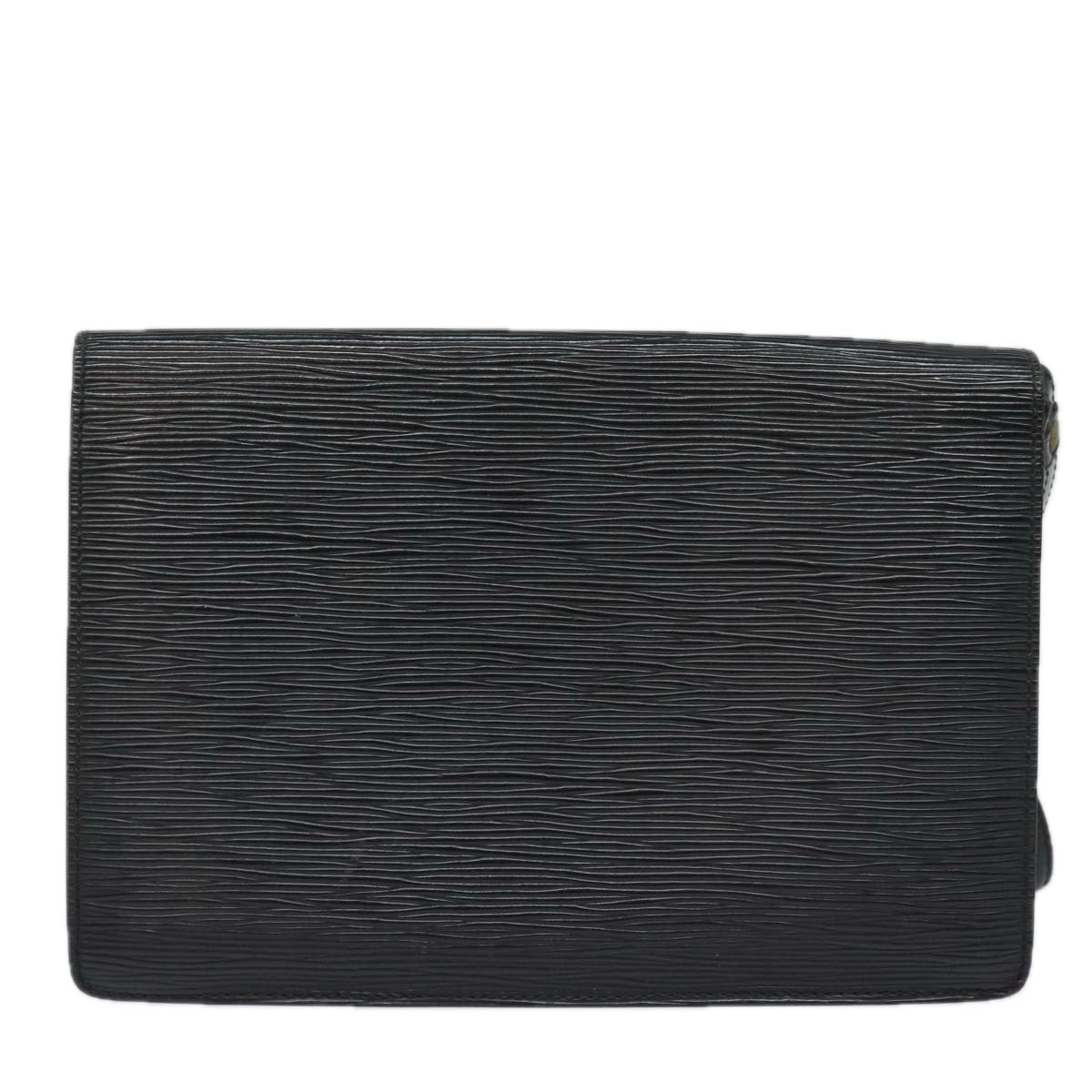 LOUIS VUITTON Epi Serie Dragonne Hand Bag Black Noir M52612 LV 84159
