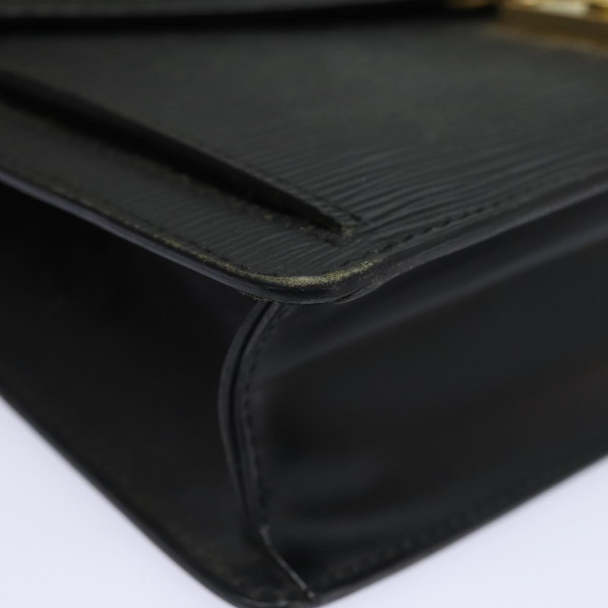 LOUIS VUITTON Epi Serie Dragonne Hand Bag Black Noir M52612 LV 84159