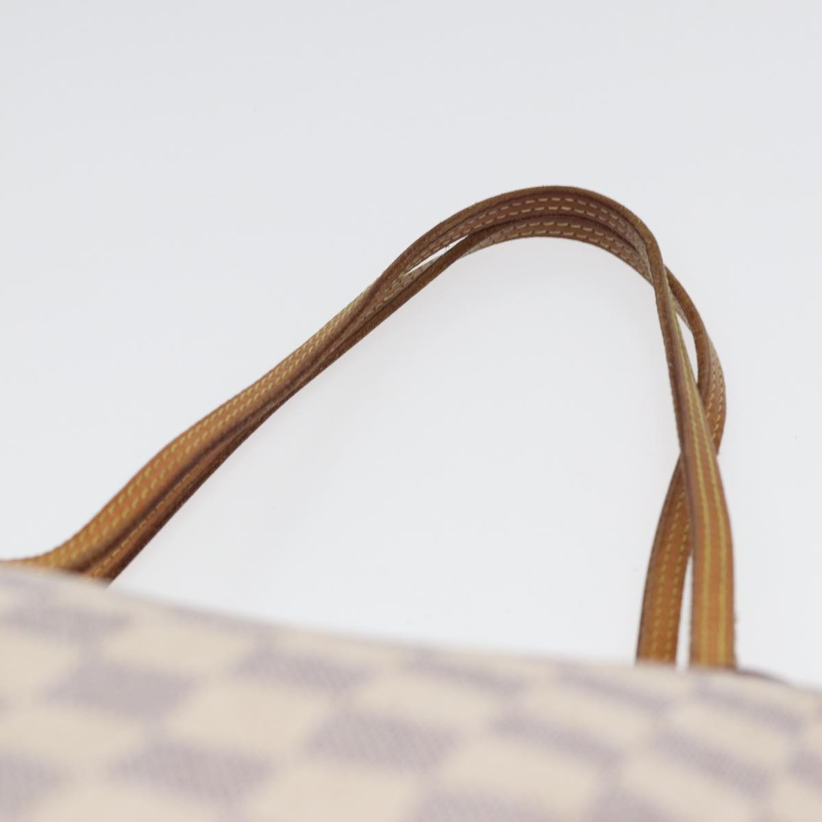 LOUIS VUITTON Damier Azur Neverfull MM Tote Bag N41605 LV 84162
