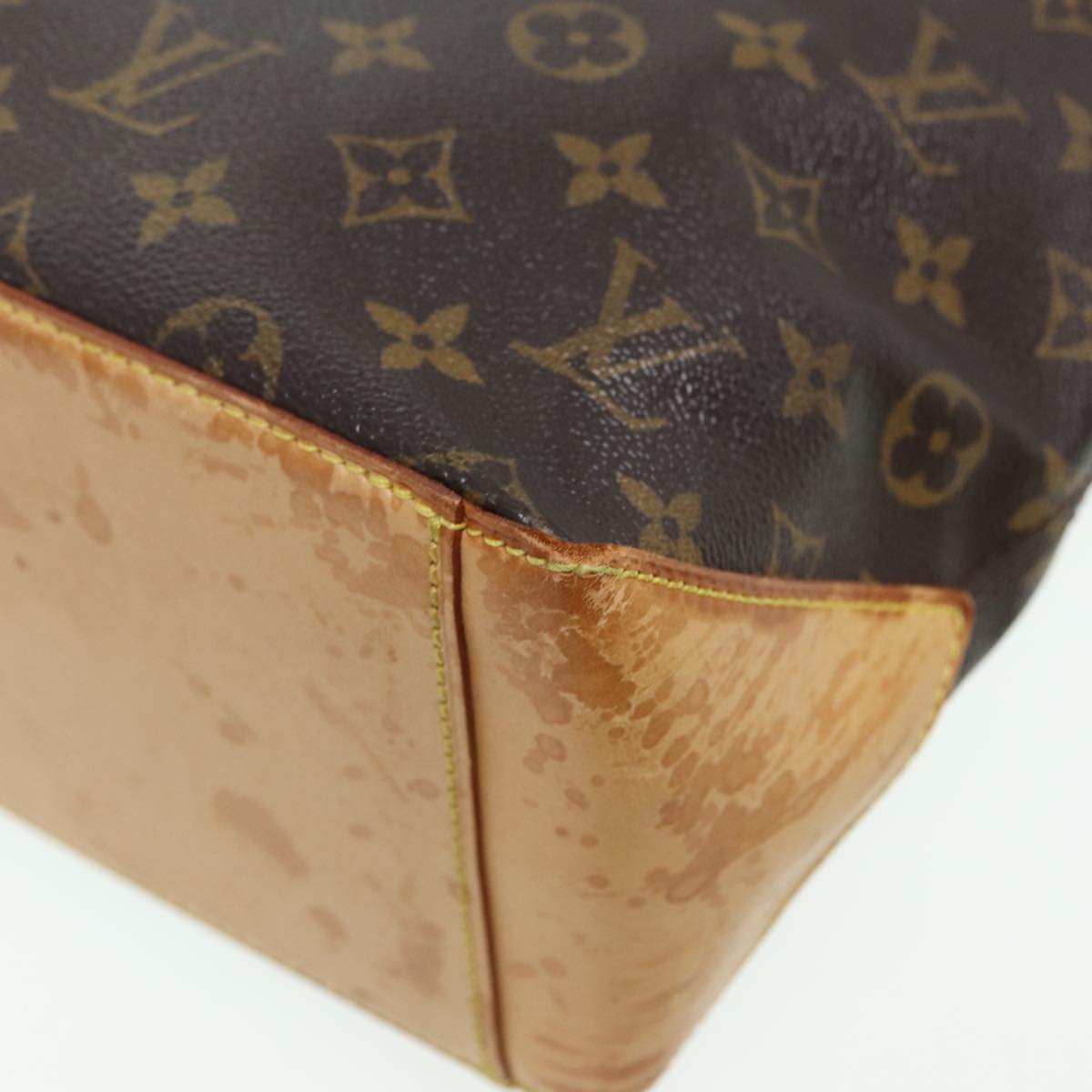 LOUIS VUITTON Monogram Cabas Piano Tote Bag M51148 LV 84163