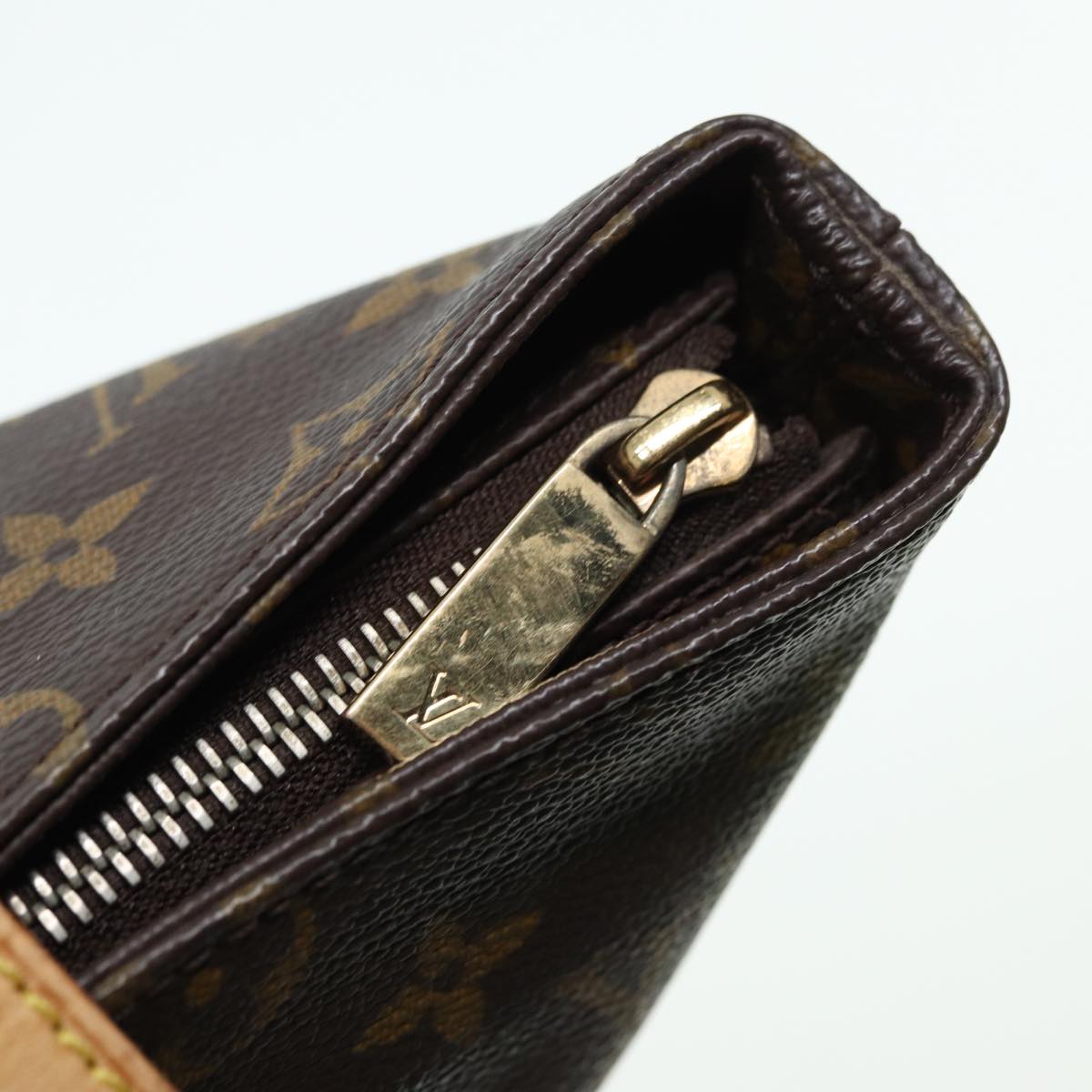 LOUIS VUITTON Monogram Cabas Piano Tote Bag M51148 LV 84163