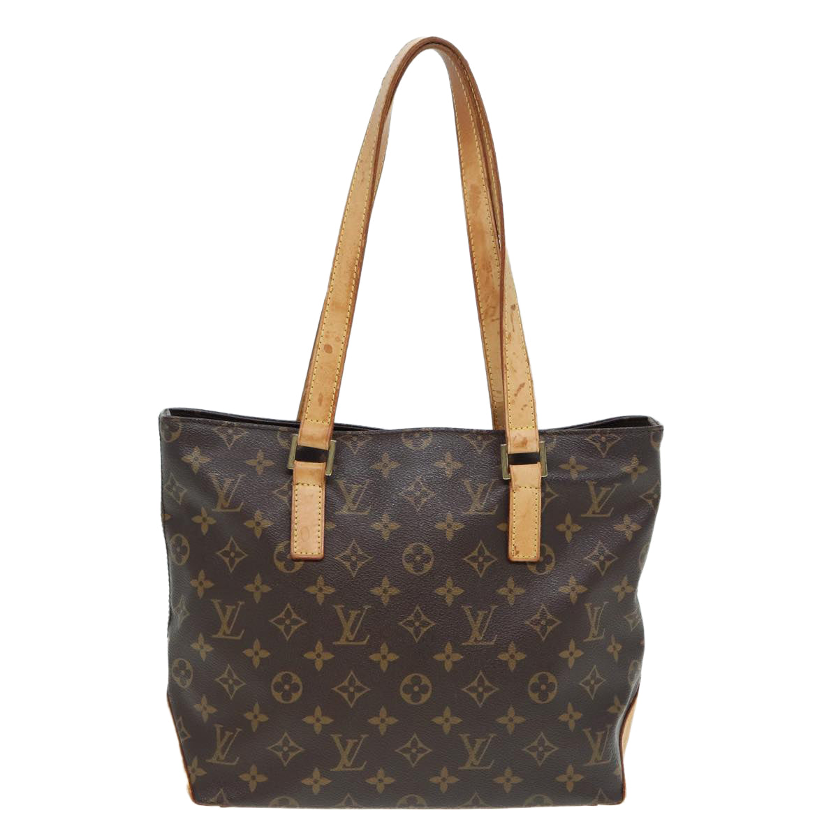 LOUIS VUITTON Monogram Cabas Piano Tote Bag M51148 LV 84163