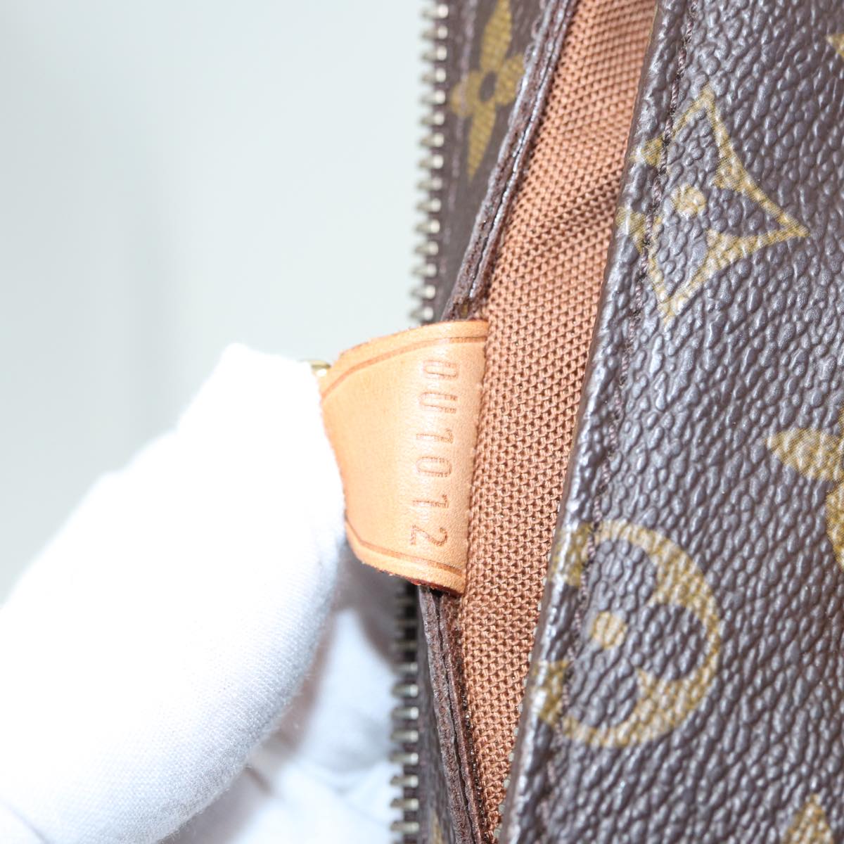 LOUIS VUITTON Monogram Cabas Piano Tote Bag M51148 LV 84163
