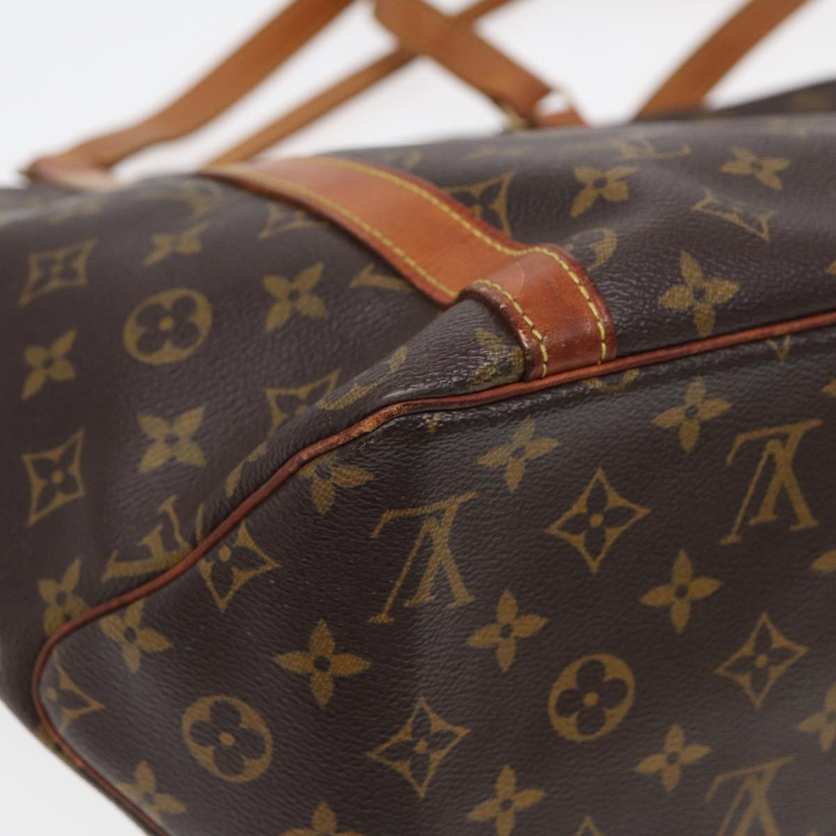LOUIS VUITTON Monogram Sac Shopping Tote Bag M51108 LV 84166