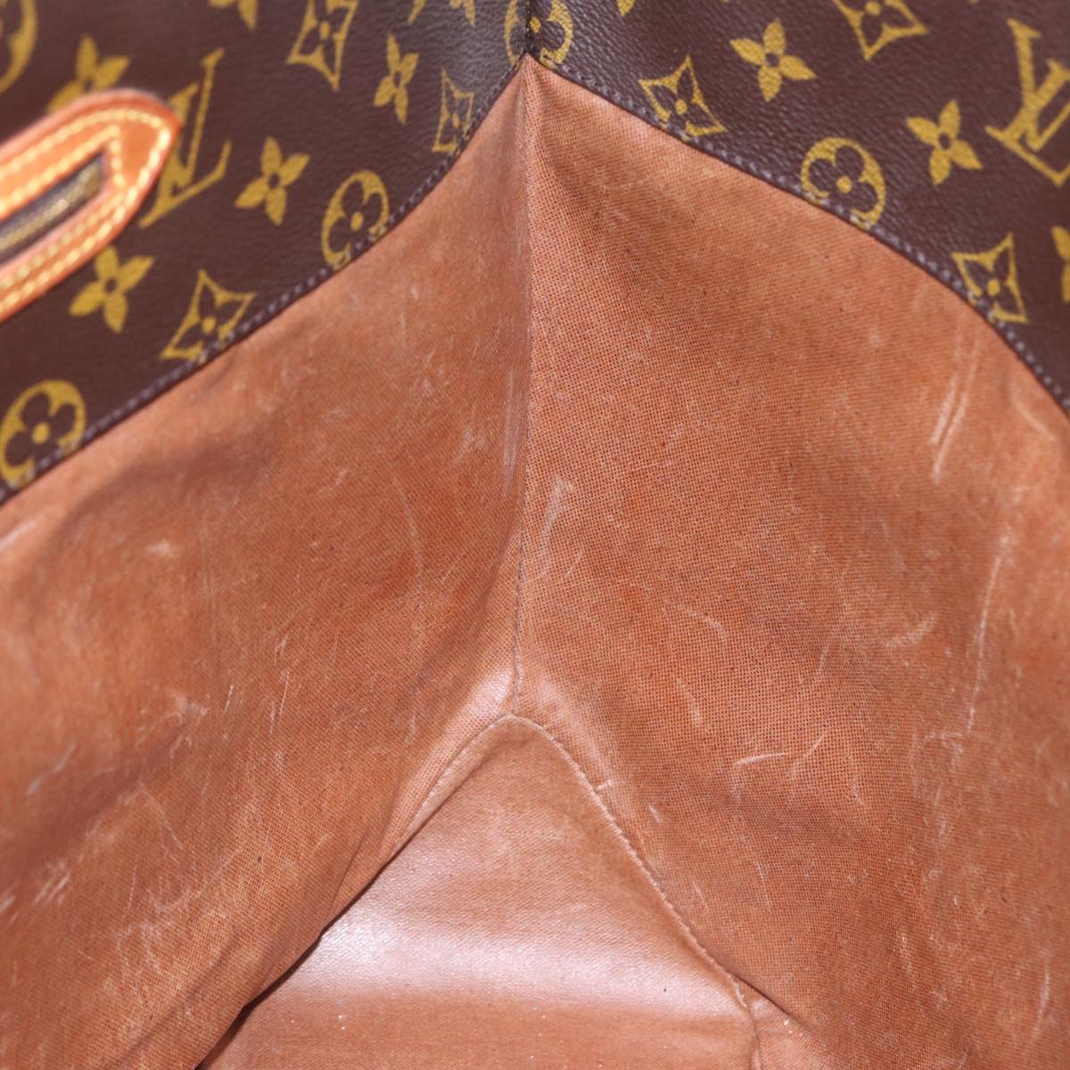 LOUIS VUITTON Monogram Sac Shopping Tote Bag M51108 LV 84166