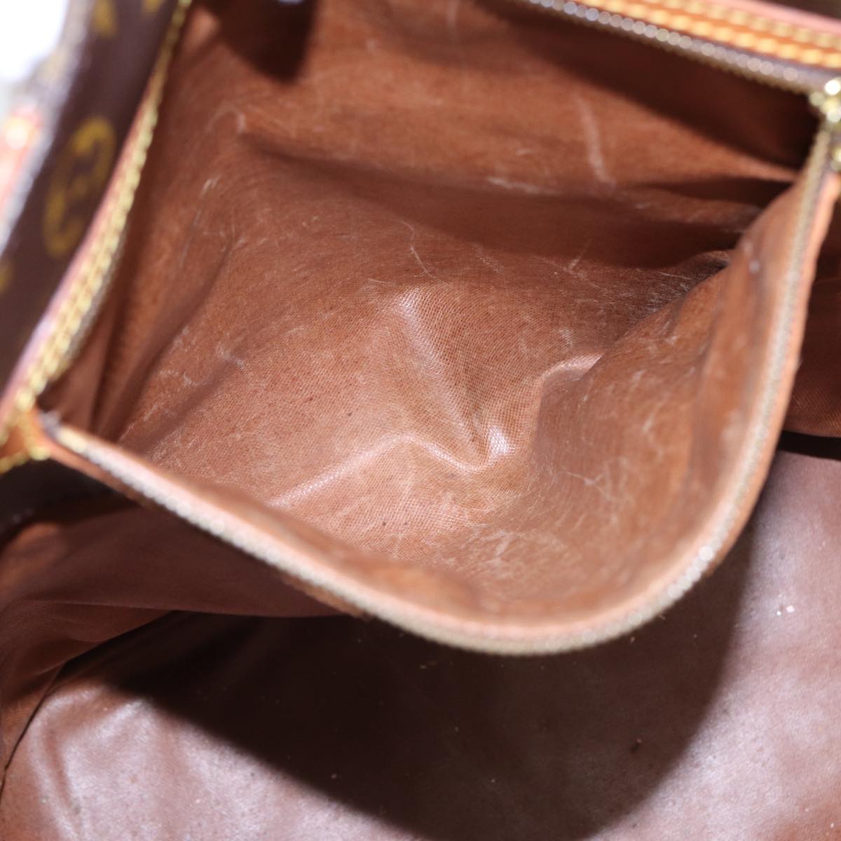 LOUIS VUITTON Monogram Sac Shopping Tote Bag M51108 LV 84166
