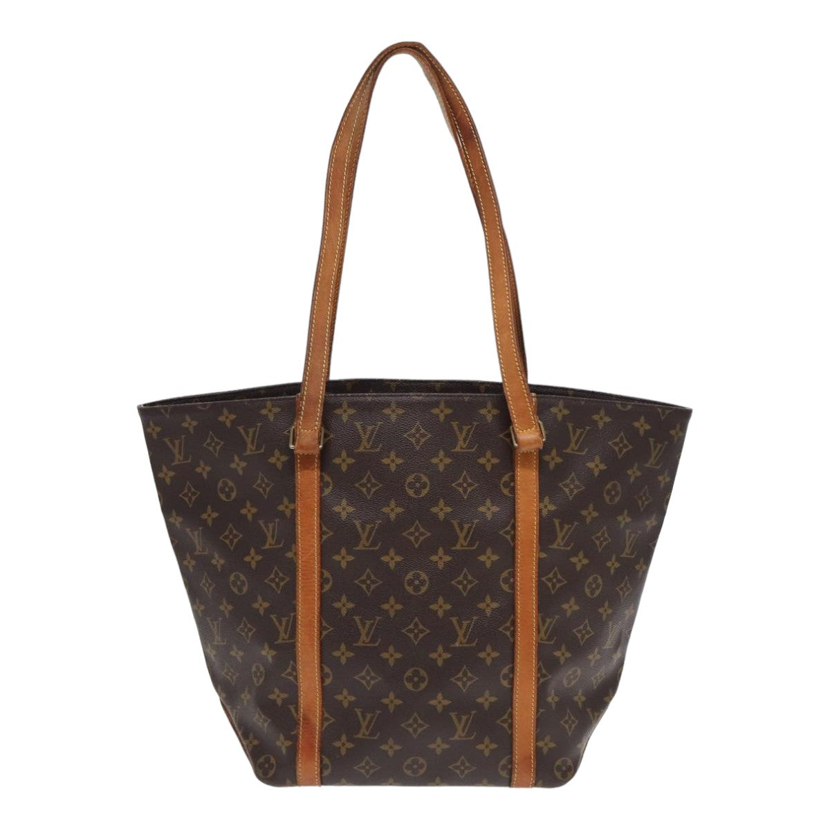 LOUIS VUITTON Monogram Sac Shopping Tote Bag M51108 LV 84166