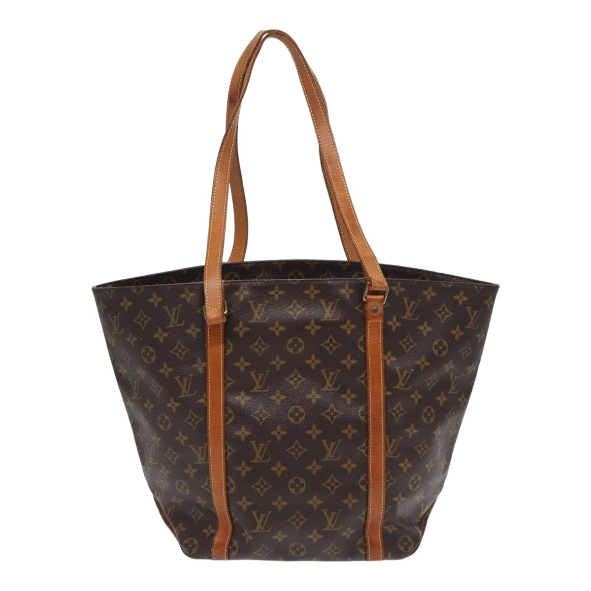 LOUIS VUITTON Monogram Sac Shopping Tote Bag M51108 LV 84166