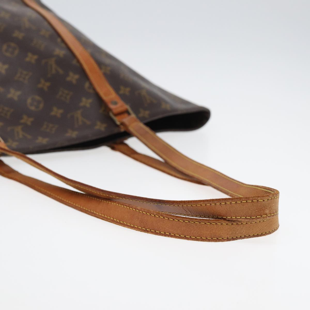LOUIS VUITTON Monogram Sac Shopping Tote Bag M51108 LV 84166
