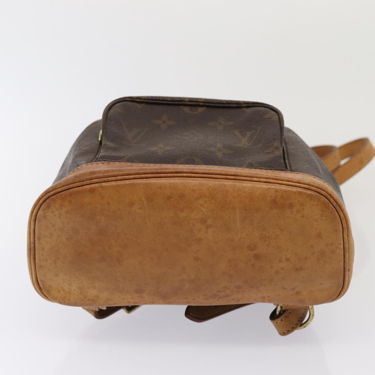 LOUIS VUITTON Monogram Montsouris PM Backpack M51137 LV 84168