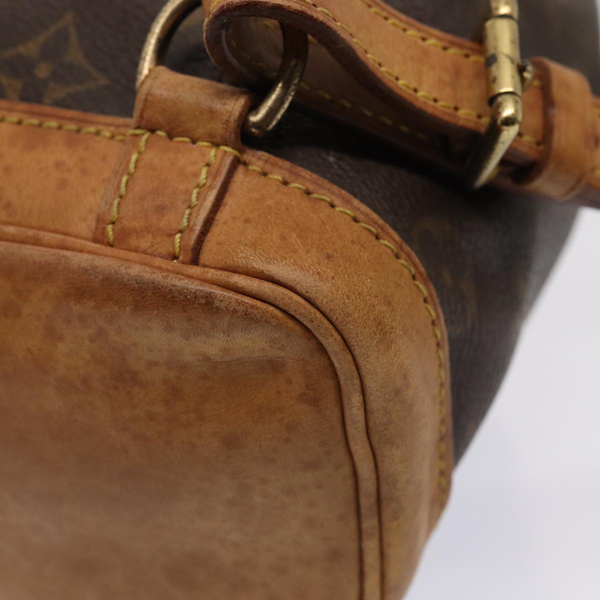 LOUIS VUITTON Monogram Montsouris PM Backpack M51137 LV 84168