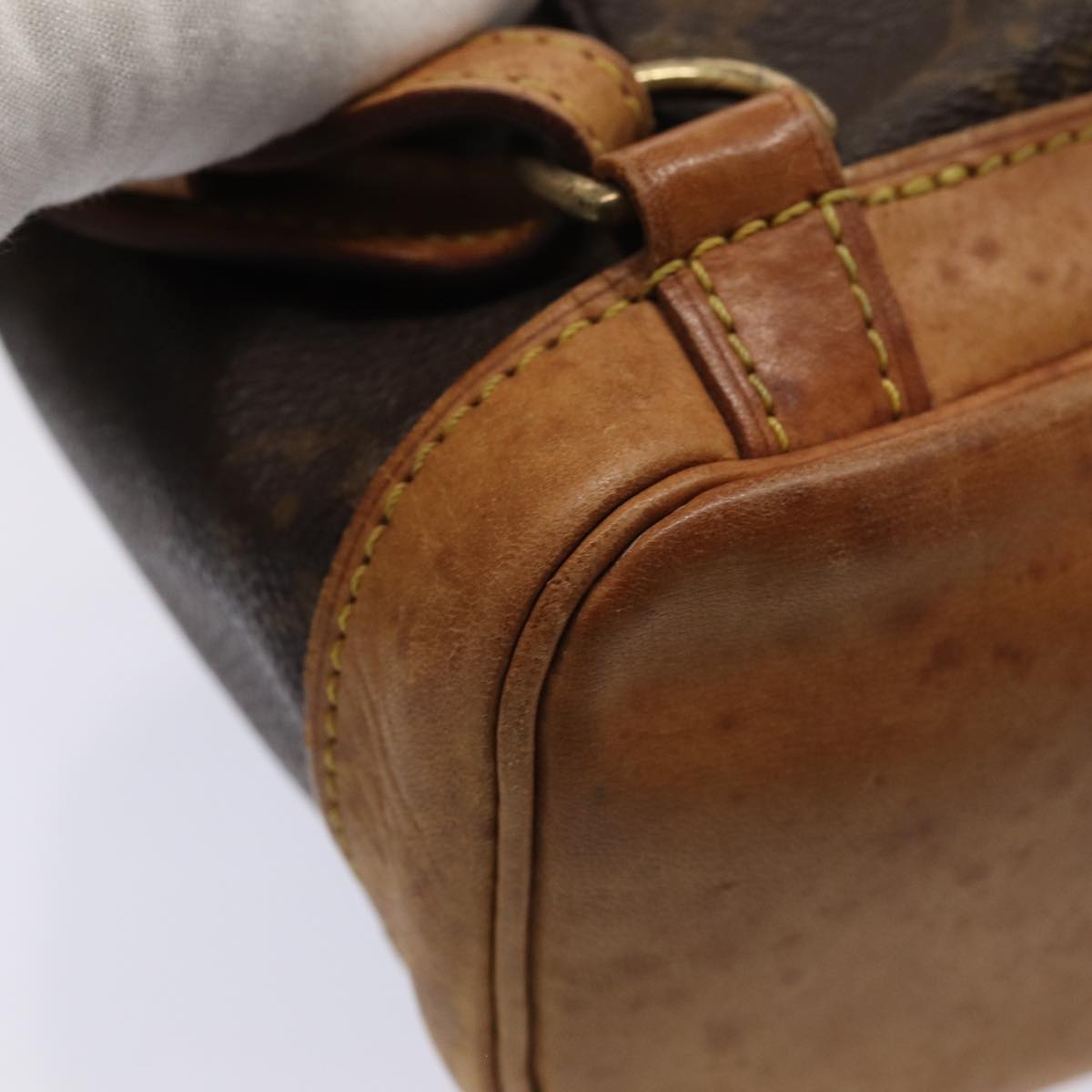LOUIS VUITTON Monogram Montsouris PM Backpack M51137 LV 84168