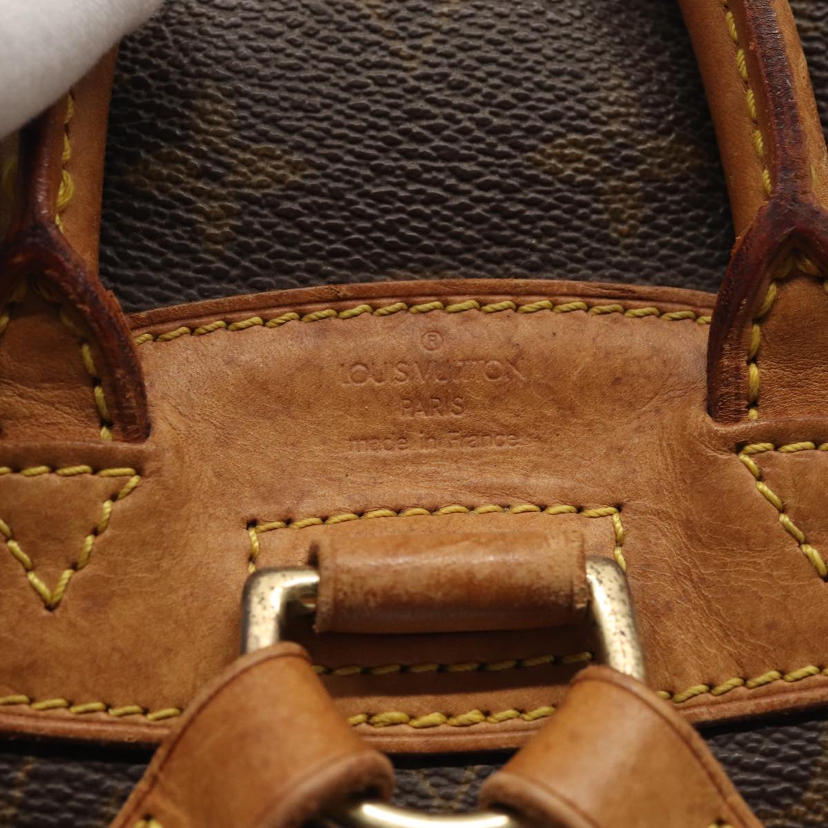 LOUIS VUITTON Monogram Montsouris PM Backpack M51137 LV 84168