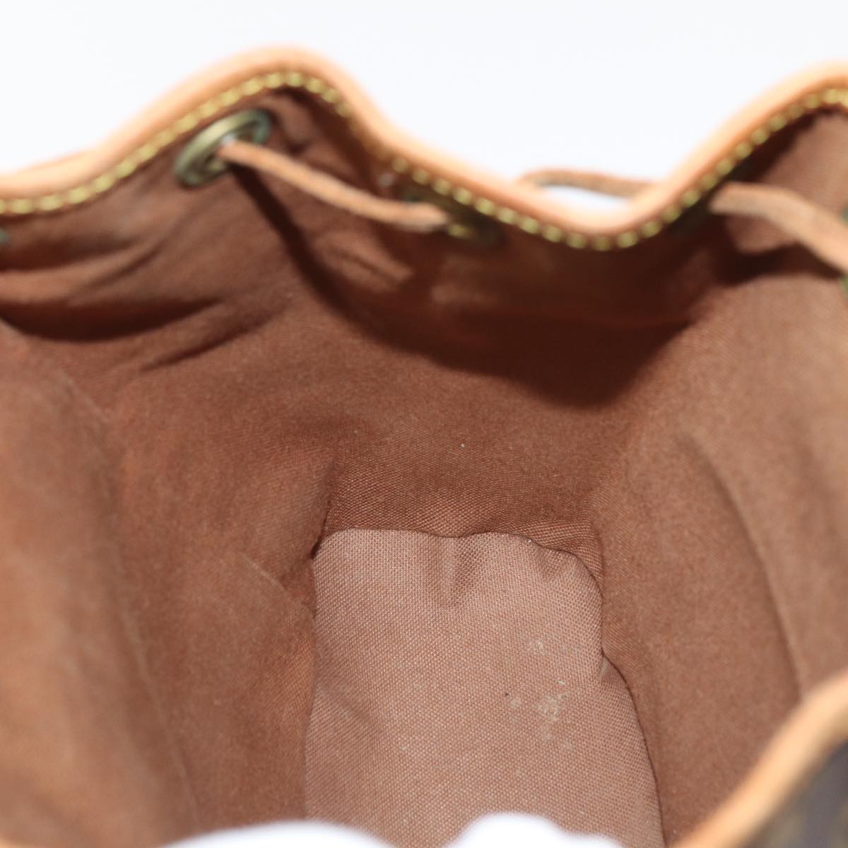 LOUIS VUITTON Monogram Montsouris PM Backpack M51137 LV 84168