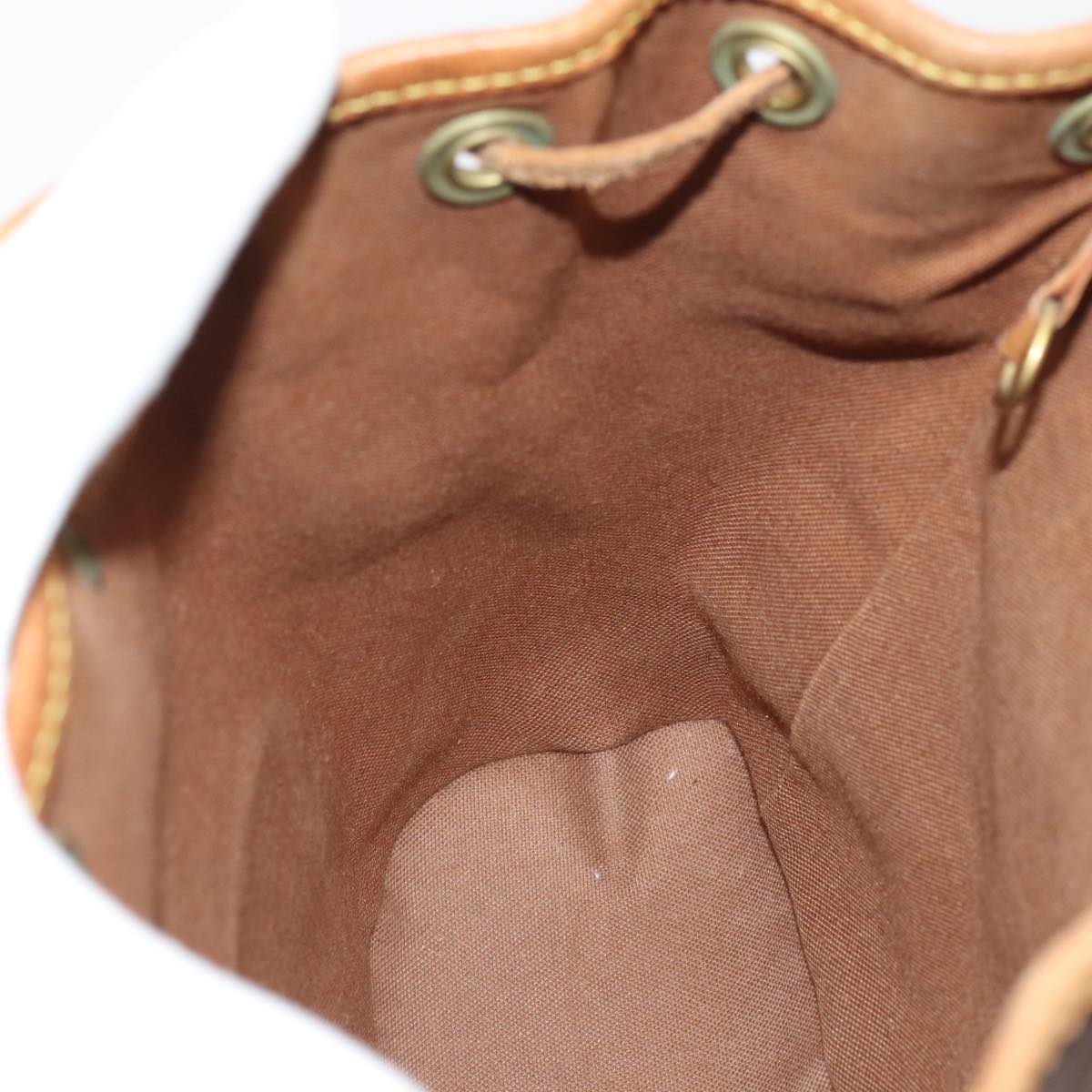 LOUIS VUITTON Monogram Montsouris PM Backpack M51137 LV 84168