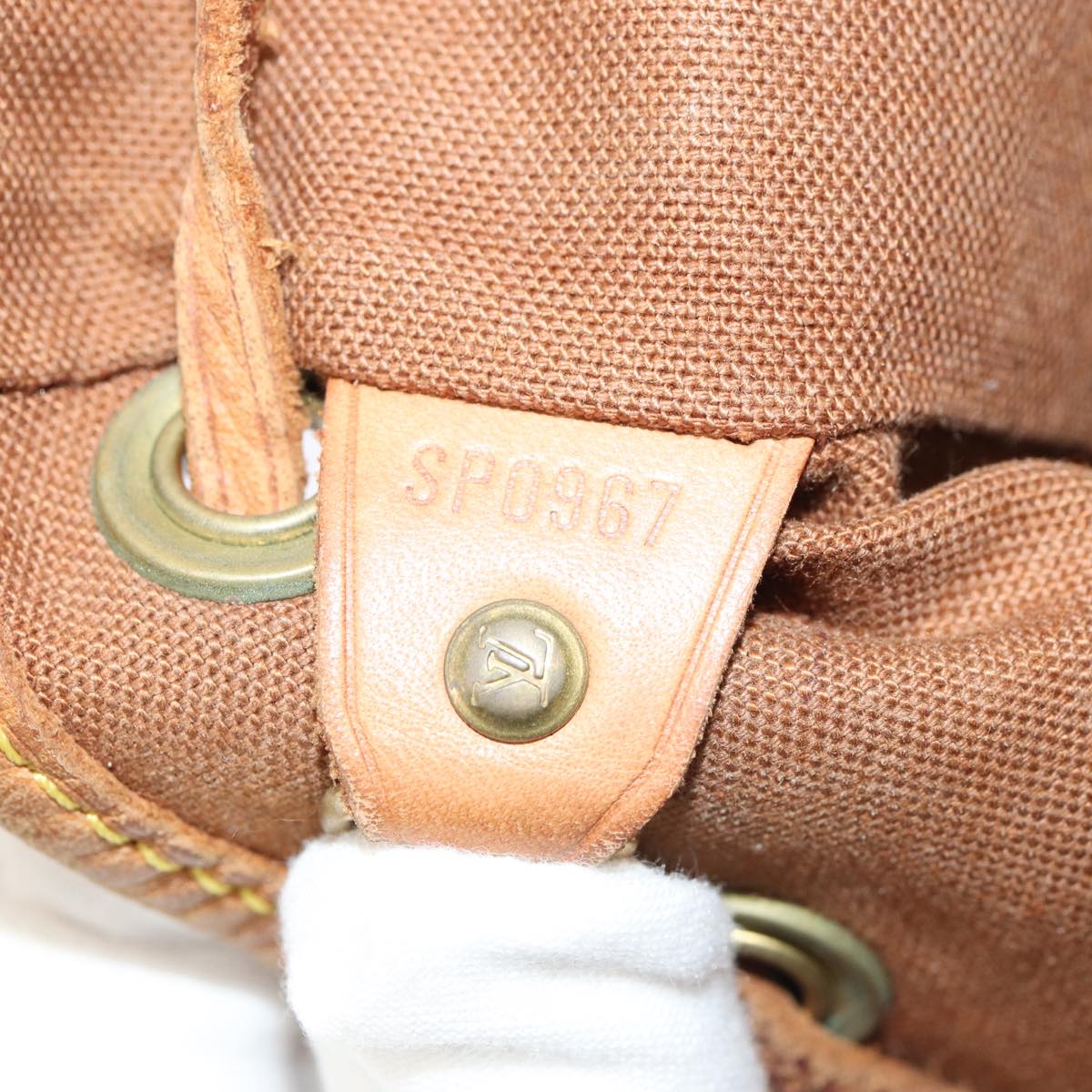 LOUIS VUITTON Monogram Montsouris PM Backpack M51137 LV 84168