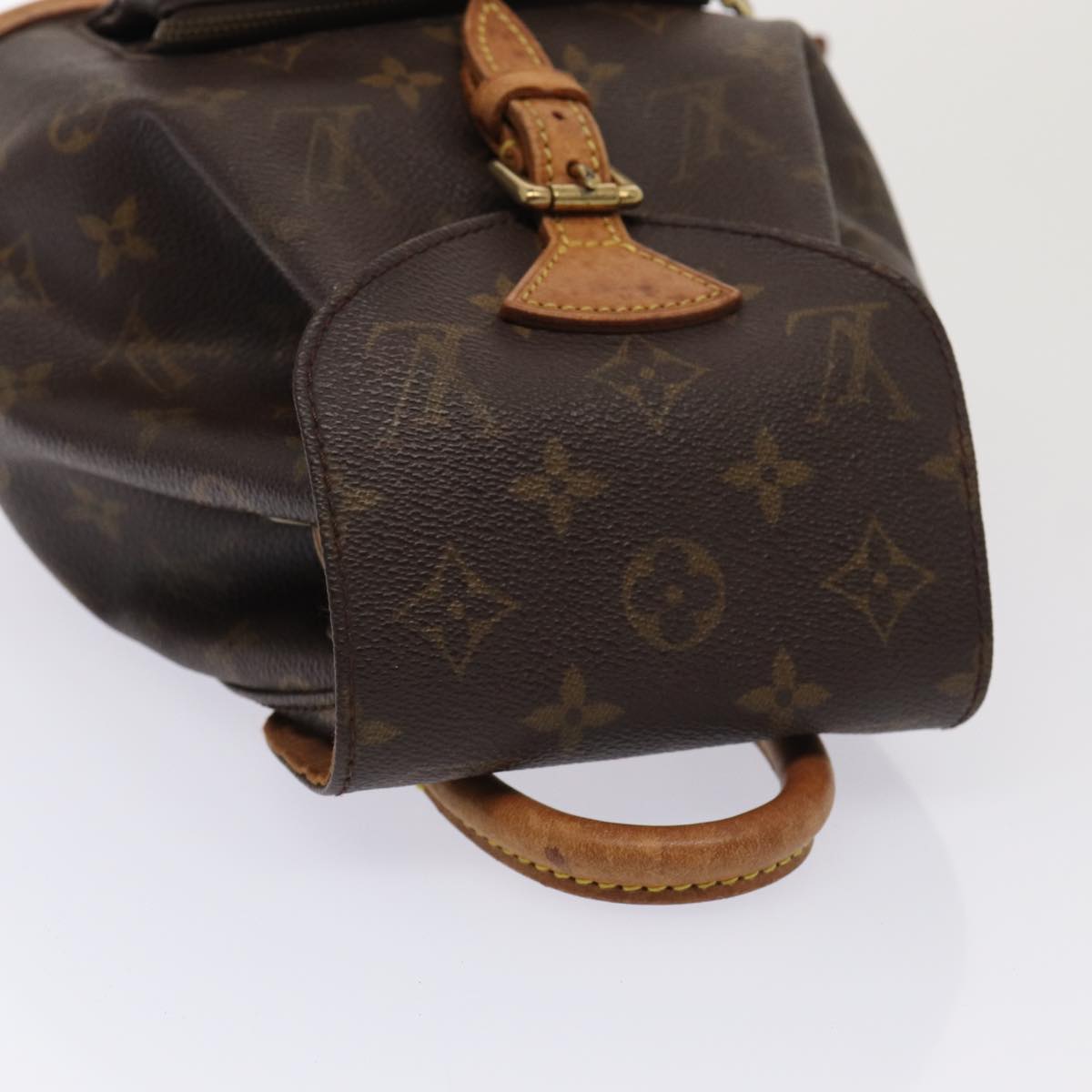 LOUIS VUITTON Monogram Montsouris PM Backpack M51137 LV 84168