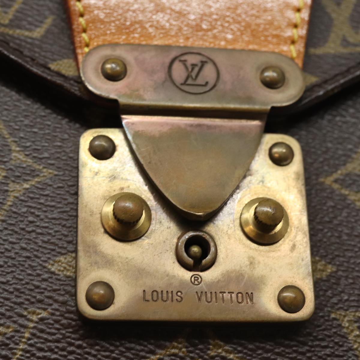 LOUIS VUITTON Monogram Porte Documents Senatur Briefcase M53335 LV 84169