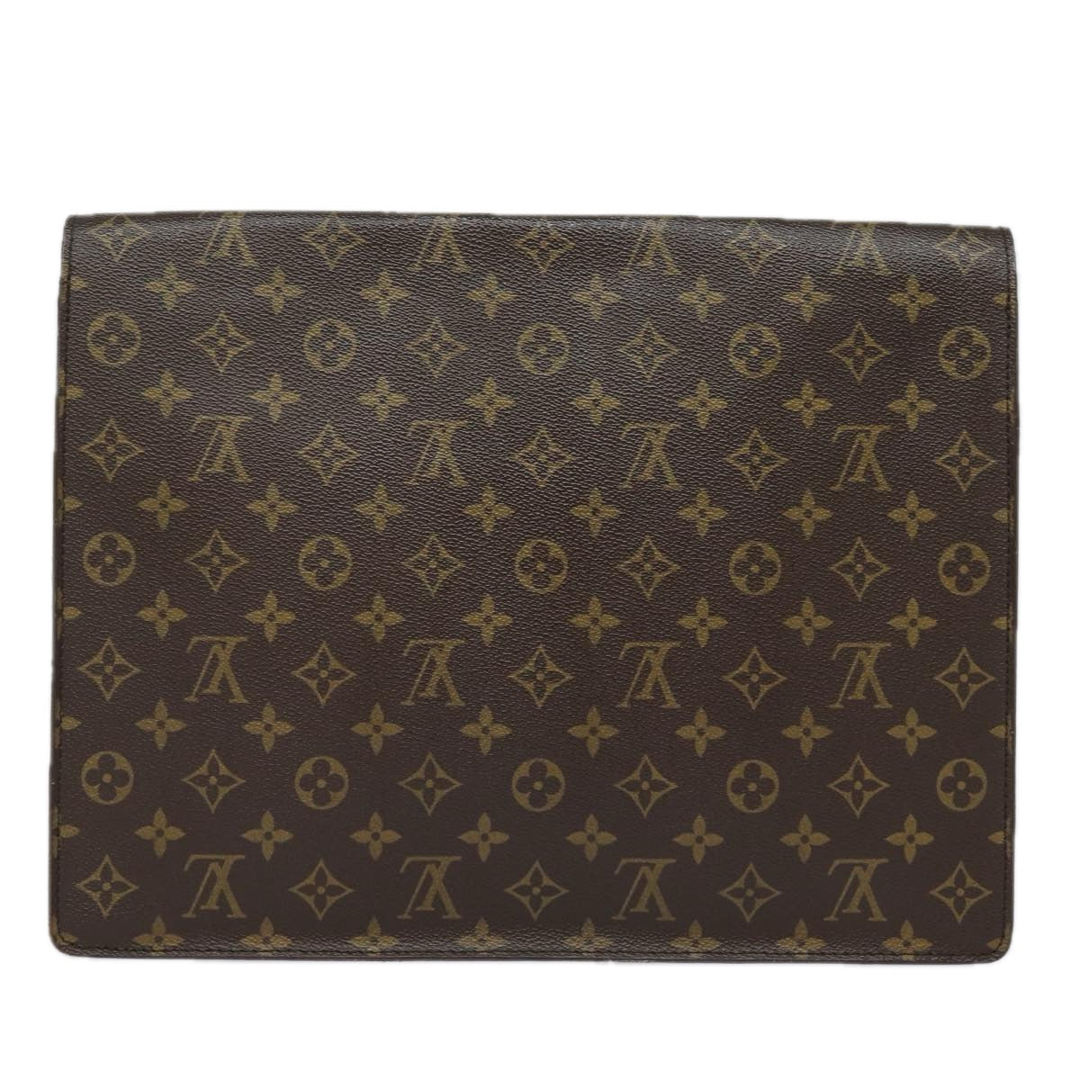 LOUIS VUITTON Monogram Porte Documents Senatur Briefcase M53335 LV 84169