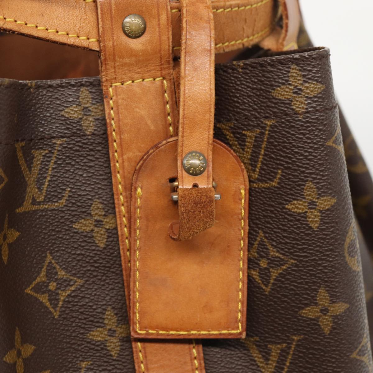 LOUIS VUITTON Monogram Randonnee GM Shoulder Bag M42244 LV 84171