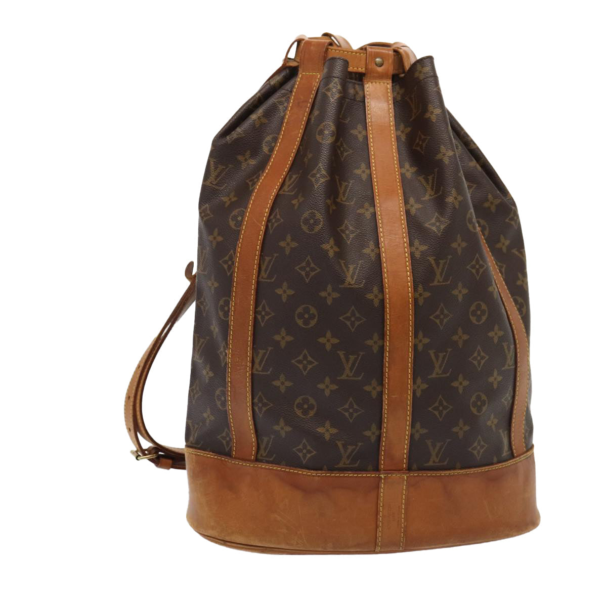 LOUIS VUITTON Monogram Randonnee GM Shoulder Bag M42244 LV 84171