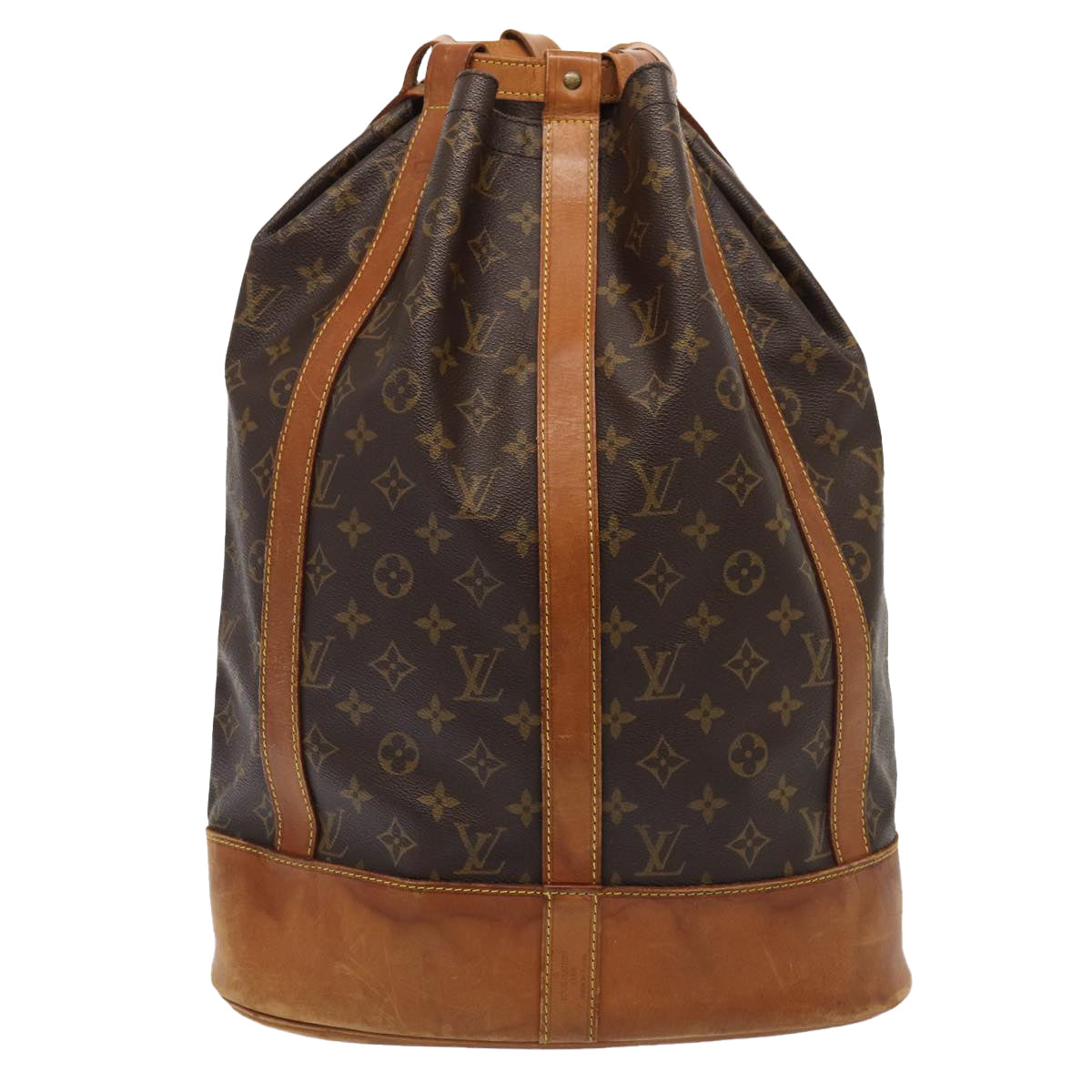 LOUIS VUITTON Monogram Randonnee GM Shoulder Bag M42244 LV 84171