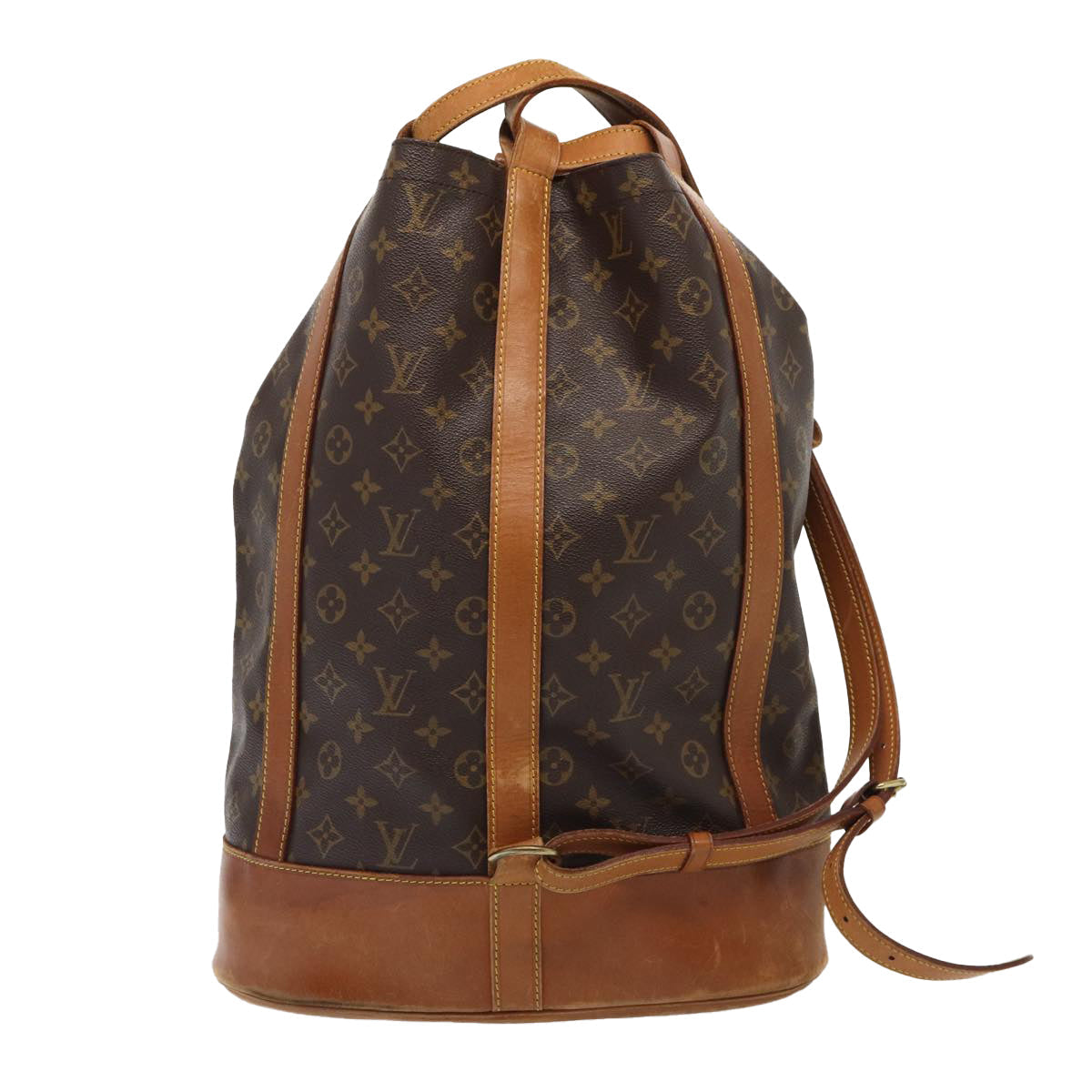 LOUIS VUITTON Monogram Randonnee GM Shoulder Bag M42244 LV 84171