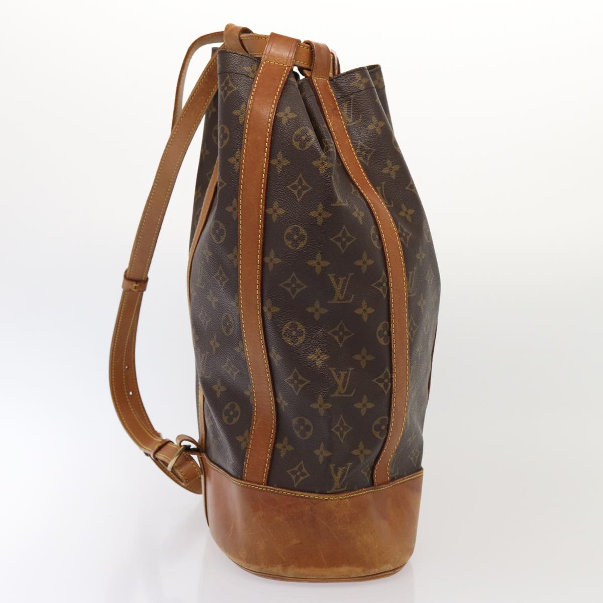 LOUIS VUITTON Monogram Randonnee GM Shoulder Bag M42244 LV 84171