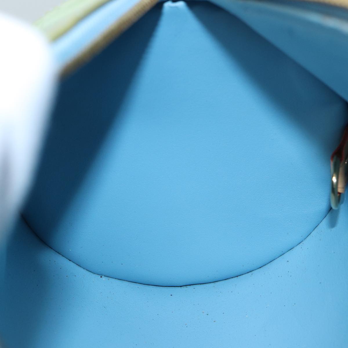 LOUIS VUITTON Monogram Vernis Bedford Hand Bag Baby Blue M91007 LV 84173