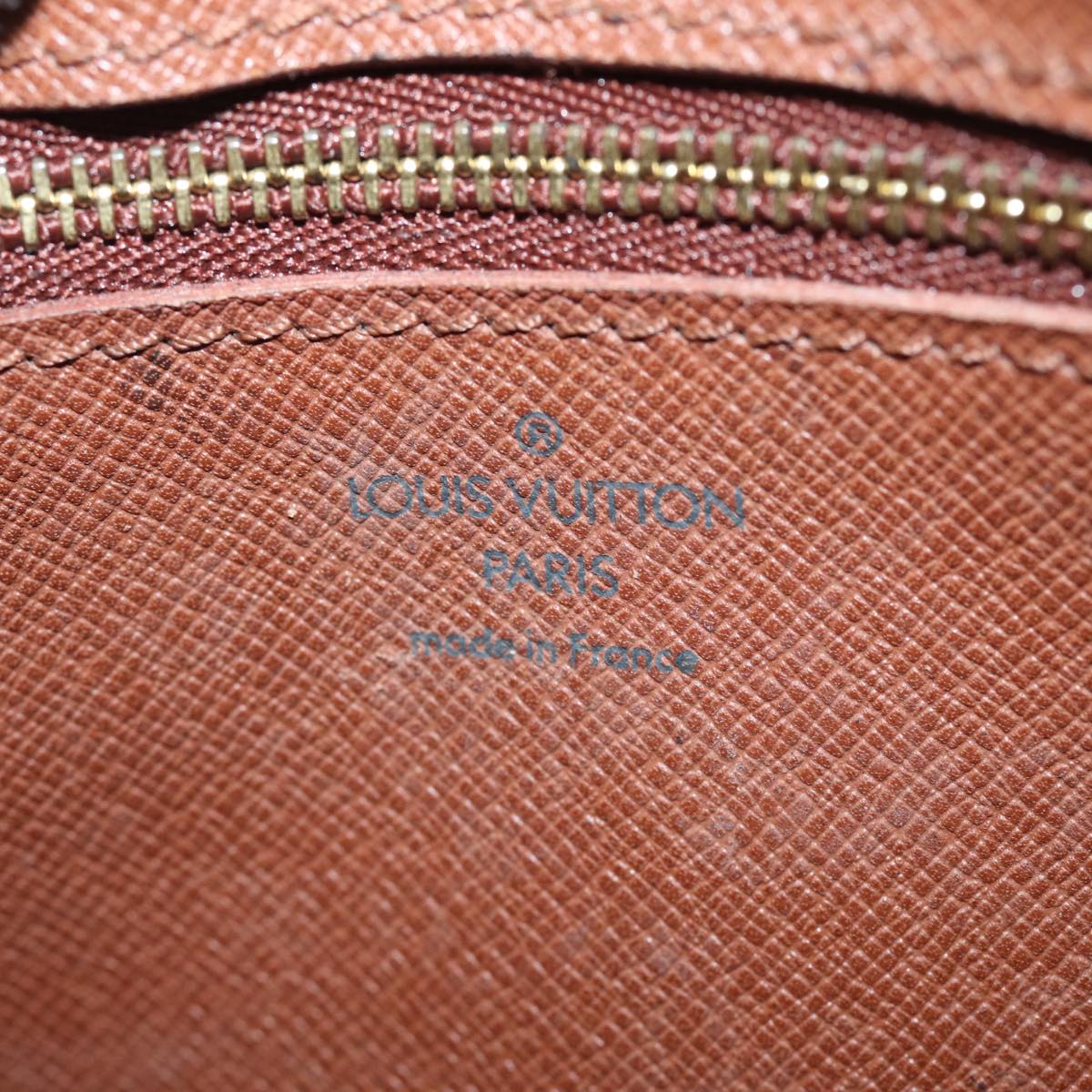 LOUIS VUITTON Epi Jeune FilleMM Shoulder Bag Brown M52153 LV 84176